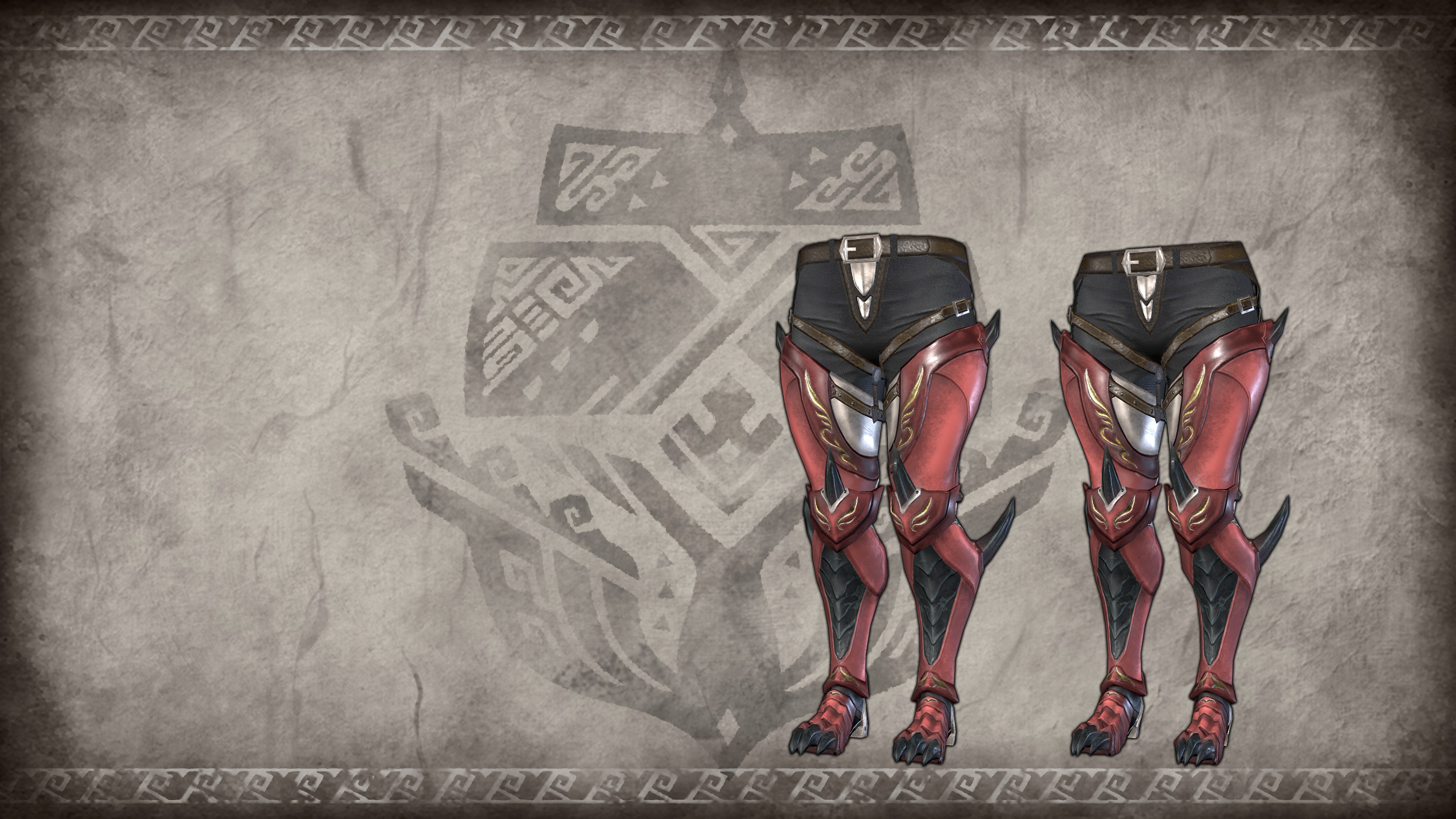 Monster Hunter Rise - قطعة درع الصياد متعددة المستويات "الأرجل الوحشية"