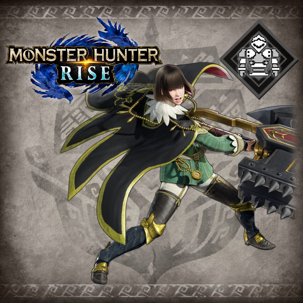 Monster Hunter Rise - "Rondine" Hunter layered armor set
