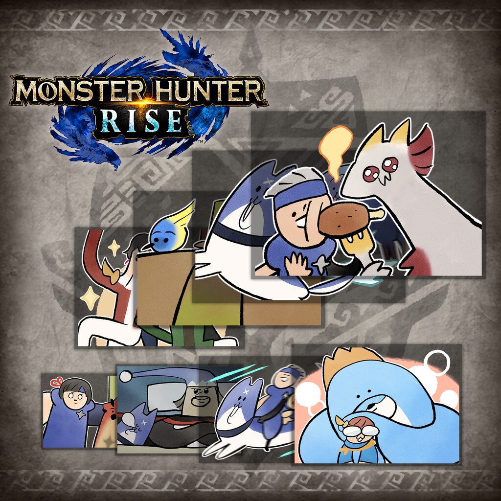 Monster Hunter Rise - "Special Stickers 14" sticker set