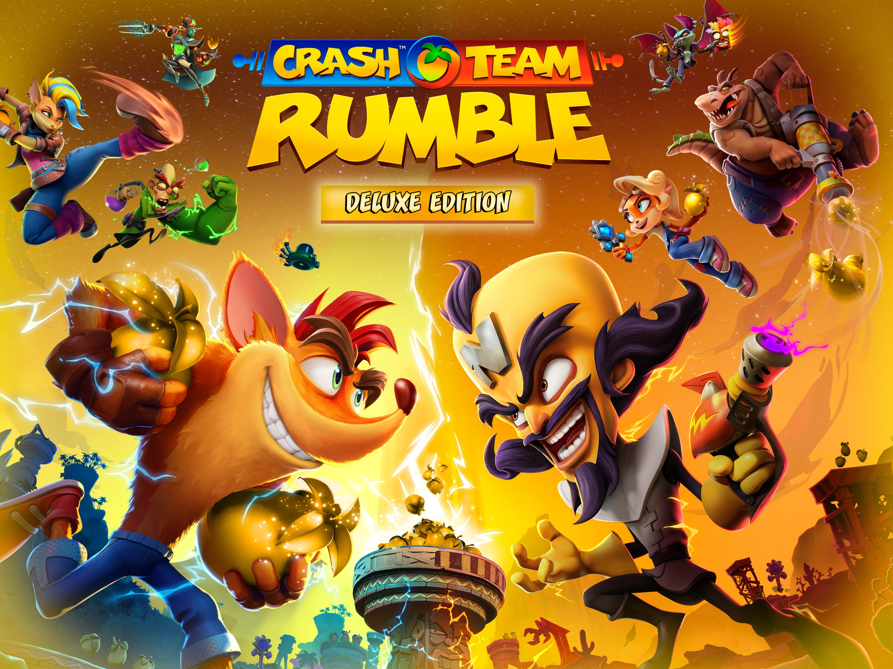 Crash Card Game - Crash Team Rumble McDonald's Toys 