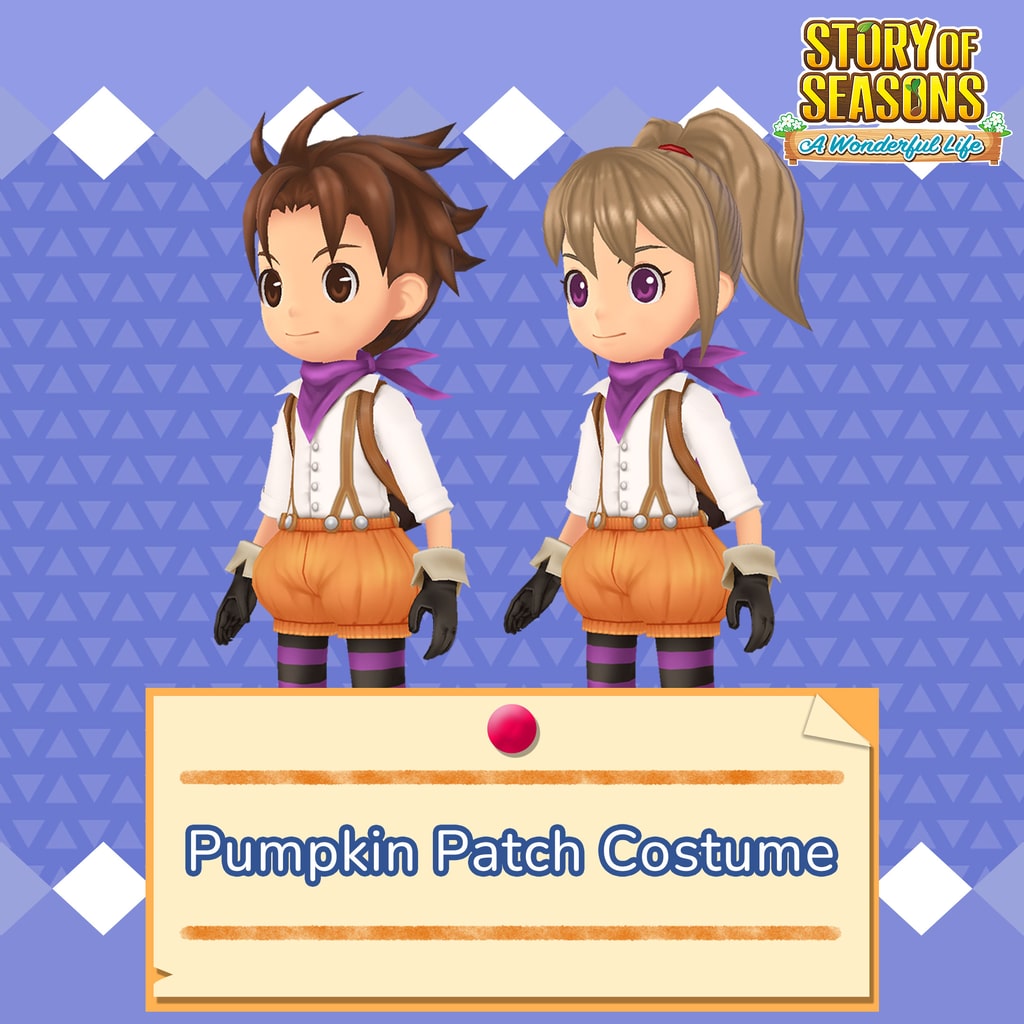 STORY OF SEASONS: A Wonderful Life - Pumpkin Patch Costume