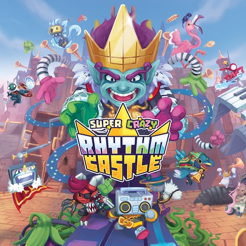 SUPER CRAZY RHYTHM CASTLE cover image