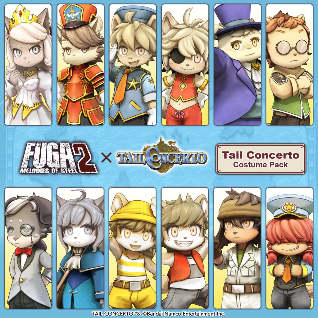 Fuga: Melodies of Steel 2 - Tail Concerto Costume Pack