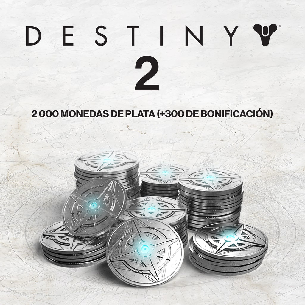 2000 de Plata de Destiny 2 (+300 extra)