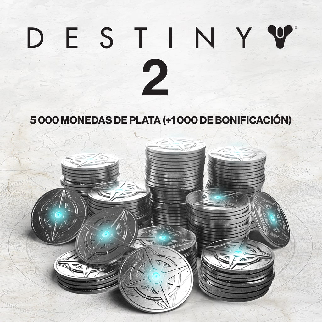 5000 de Plata de Destiny 2 (+1000 extra)