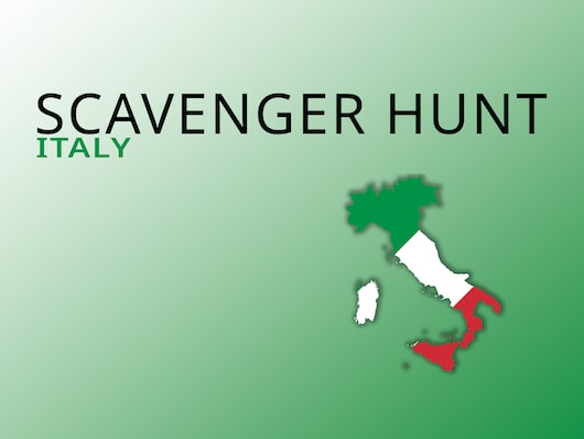 Scavenger Hunt: Italy for playstation