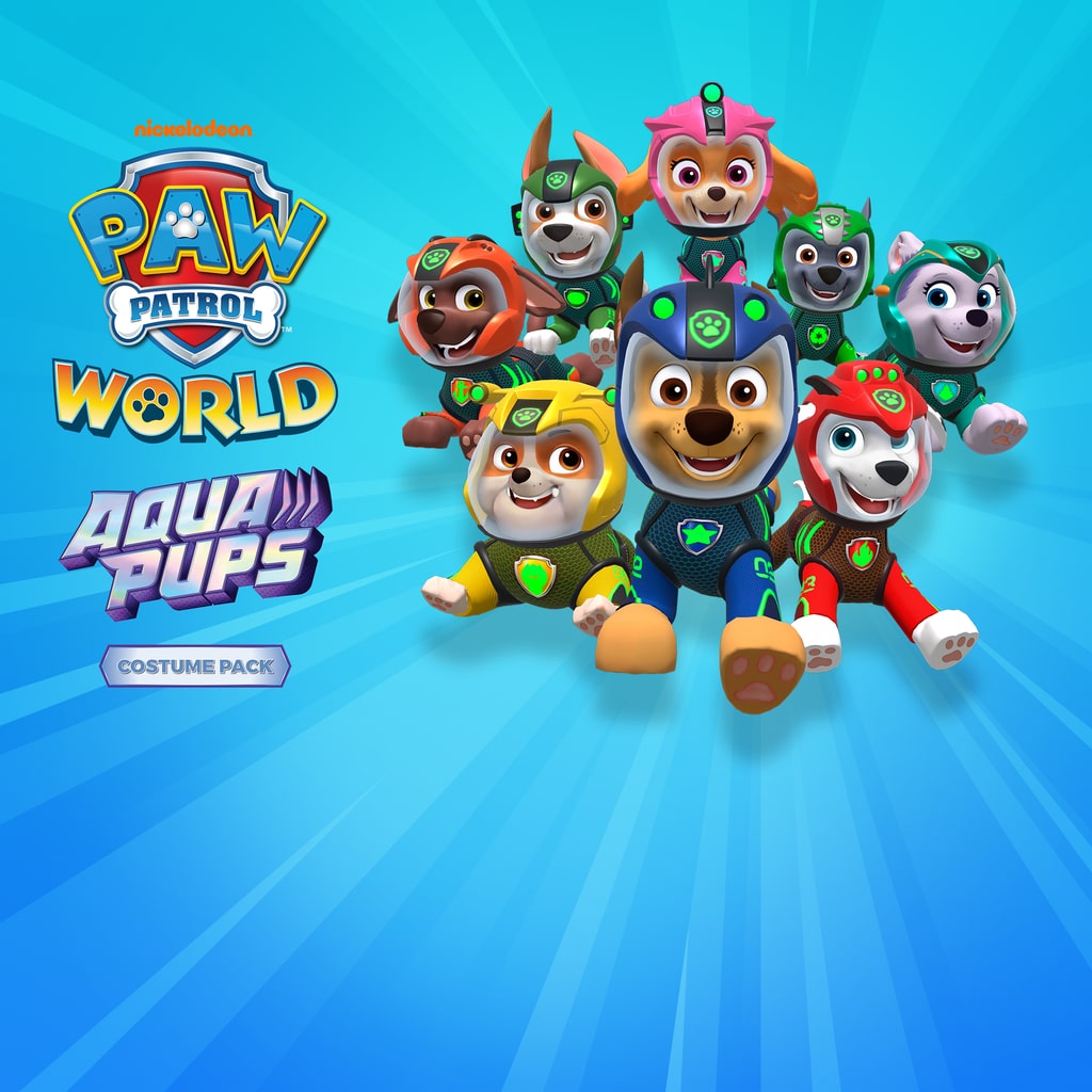 Le monde de la Pat' Patrouille - Aqua Pups - Pack de costumes pour Nintendo  Switch - Site officiel Nintendo