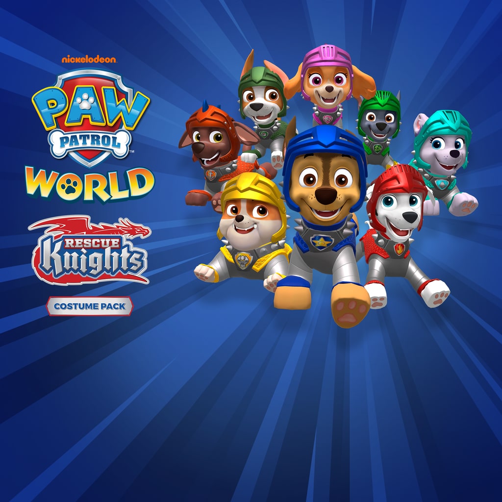 Mundo de PAW Patrol Patrulla de Cachorros - Rescue Knights - Paquete de  disfraces para Nintendo Switch - Sitio Oficial de Nintendo para Mexico