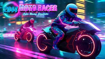 2044 Moto Racer - Cyber Racing Simulator