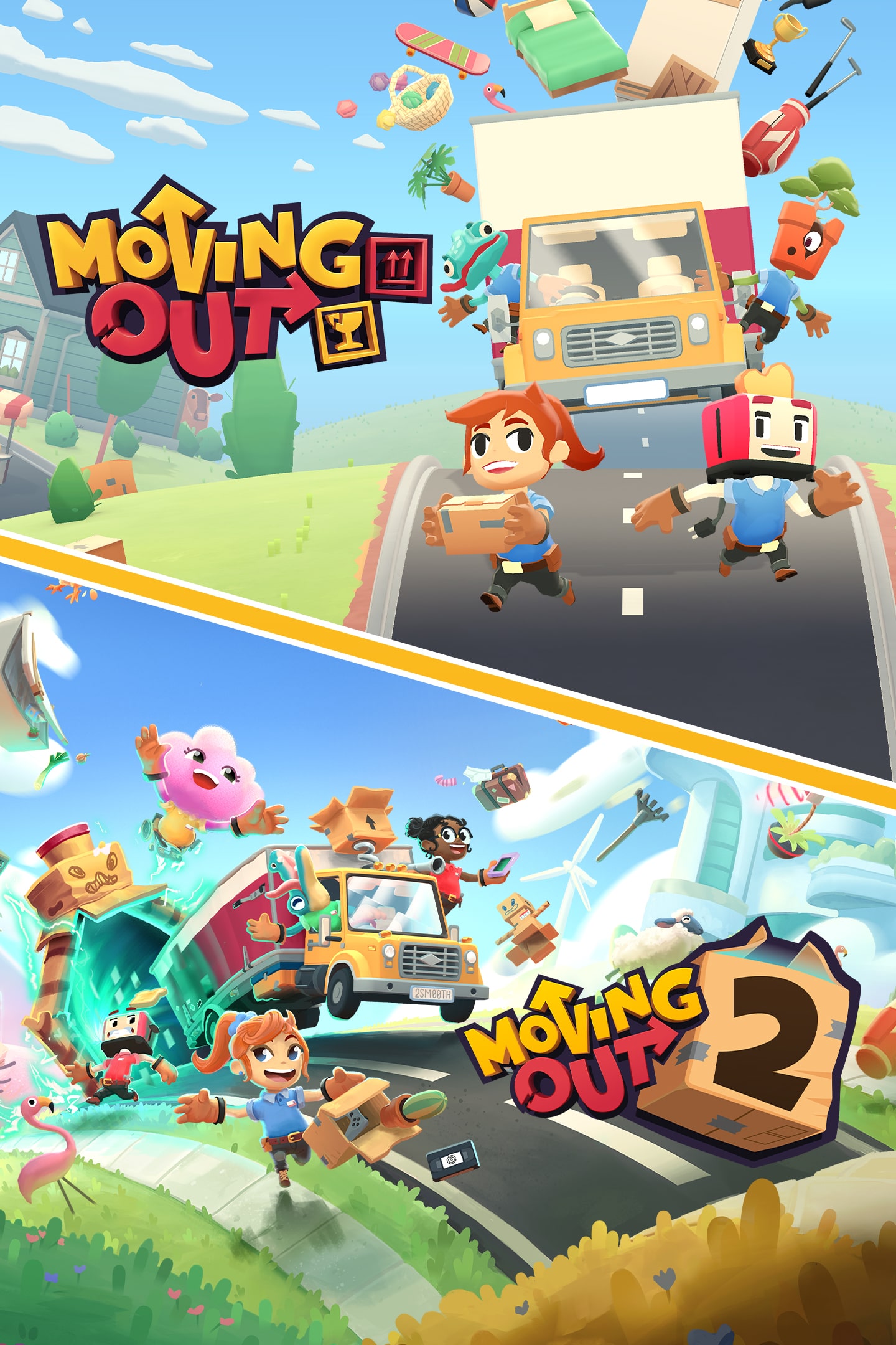 Jogo Moving Out 2 Ps5 Midia Fisica