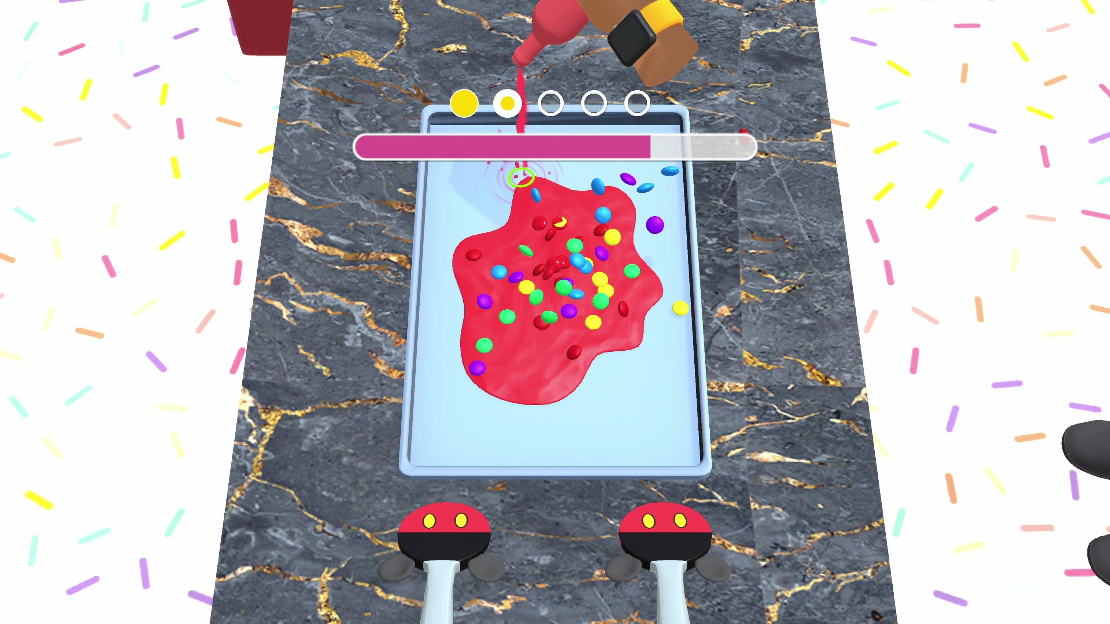 Dessert DIY — Кадр с игрового уровня