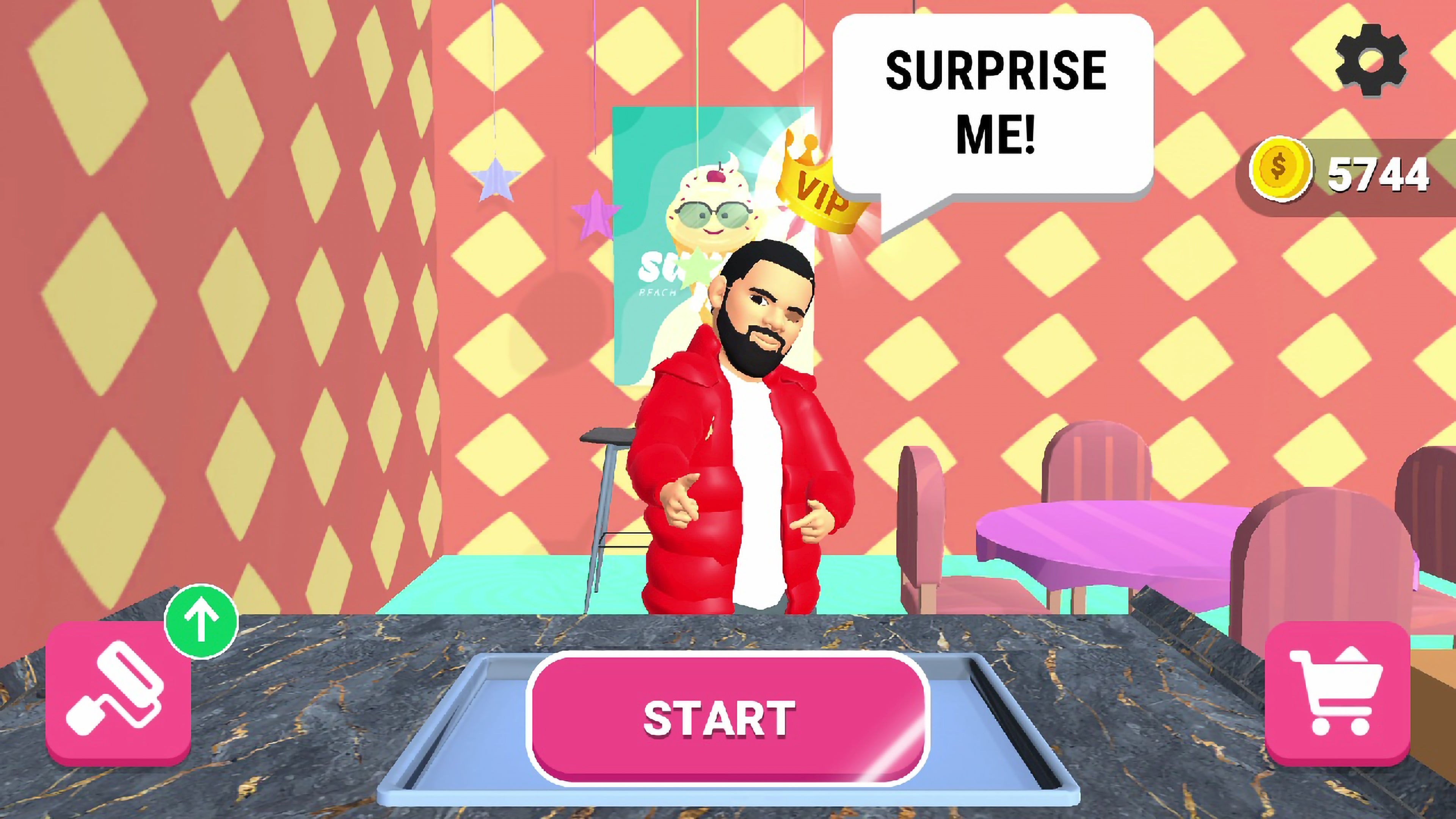 Dessert DIY — Сцена из игры