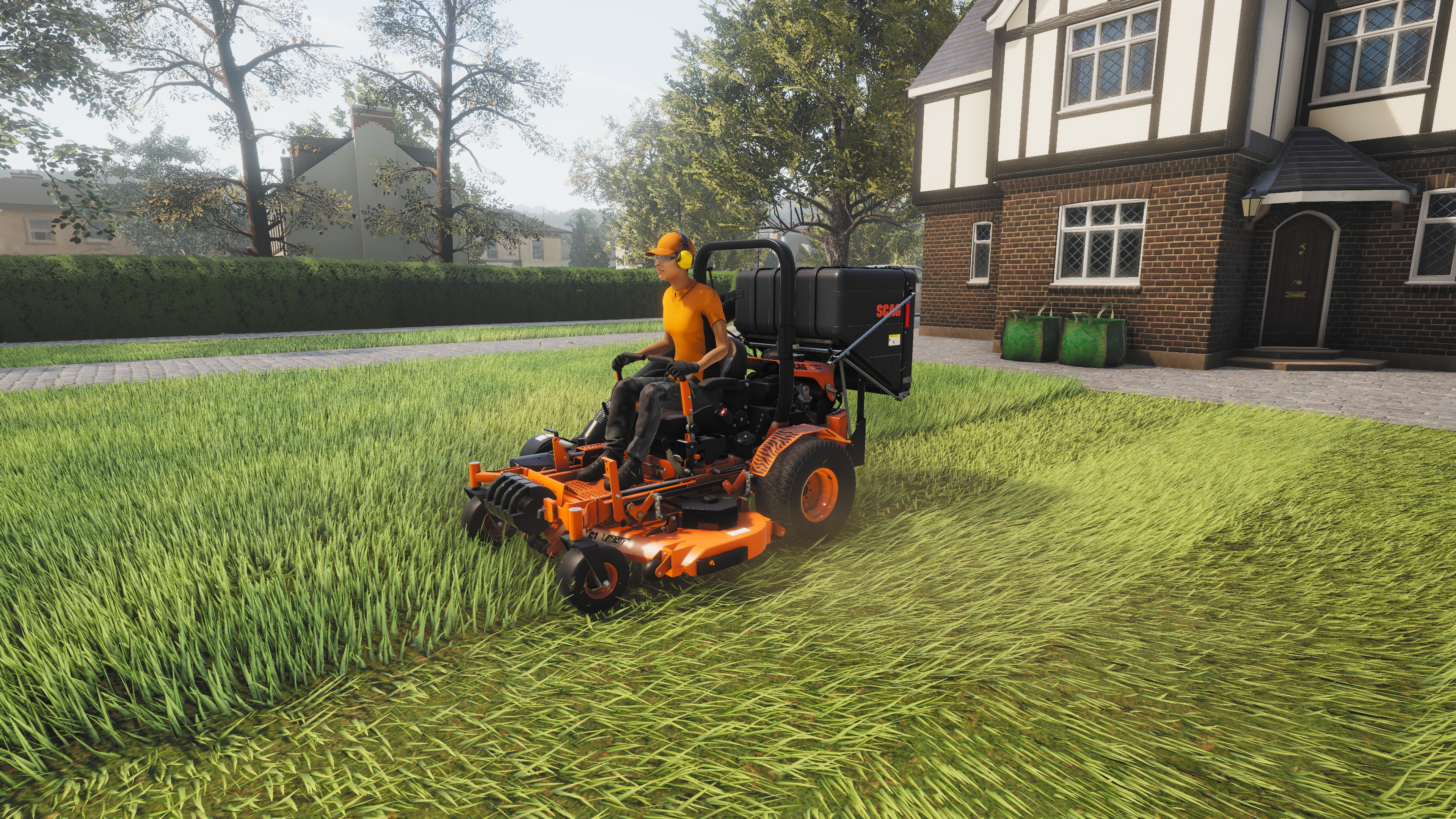 Lawn Mowing Landmark Simulator: Edition