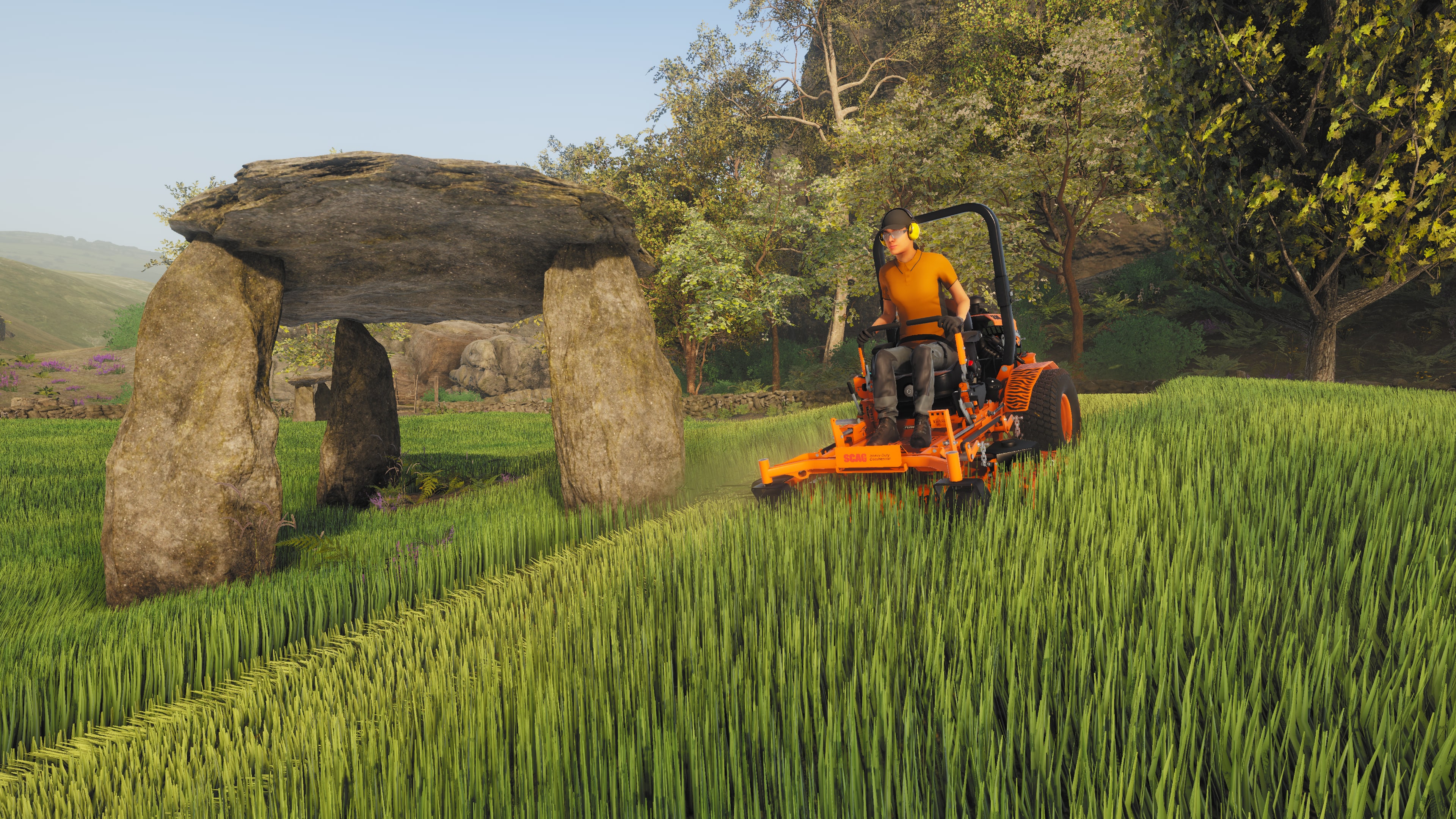 Mowing Lawn Landmark Edition Simulator: