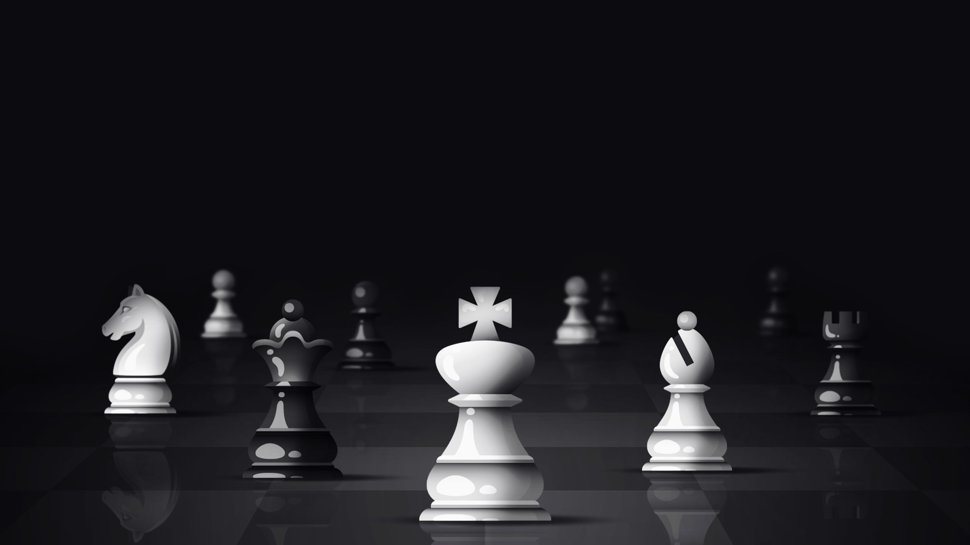 The Position Of The Various Pieces On A Chess Board Background, Black,  Game, Table Setting Background Image And Wallpaper for Free Download