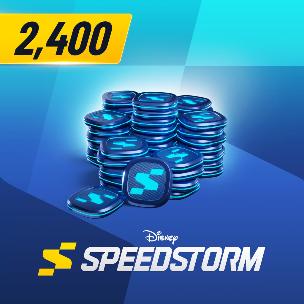 Disney Speedstorm - Scatola di gettoni - 2,400