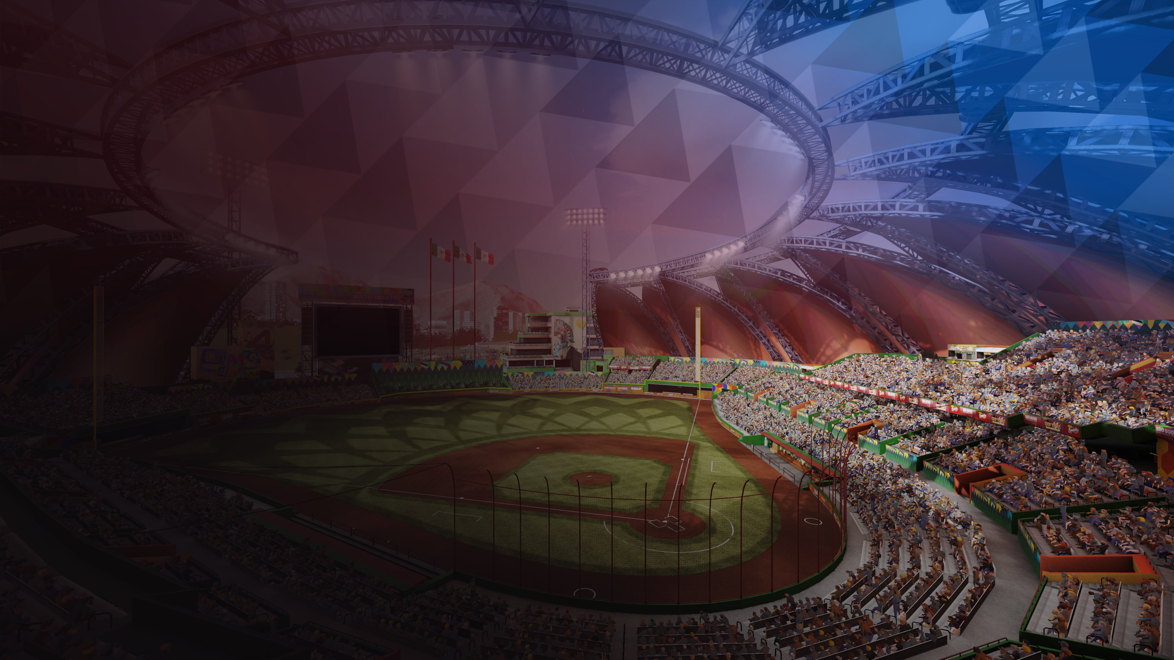 Super Mega Baseball™ 4 Ciudad de Colores Stadium (English/Korean/Japanese Ver.)