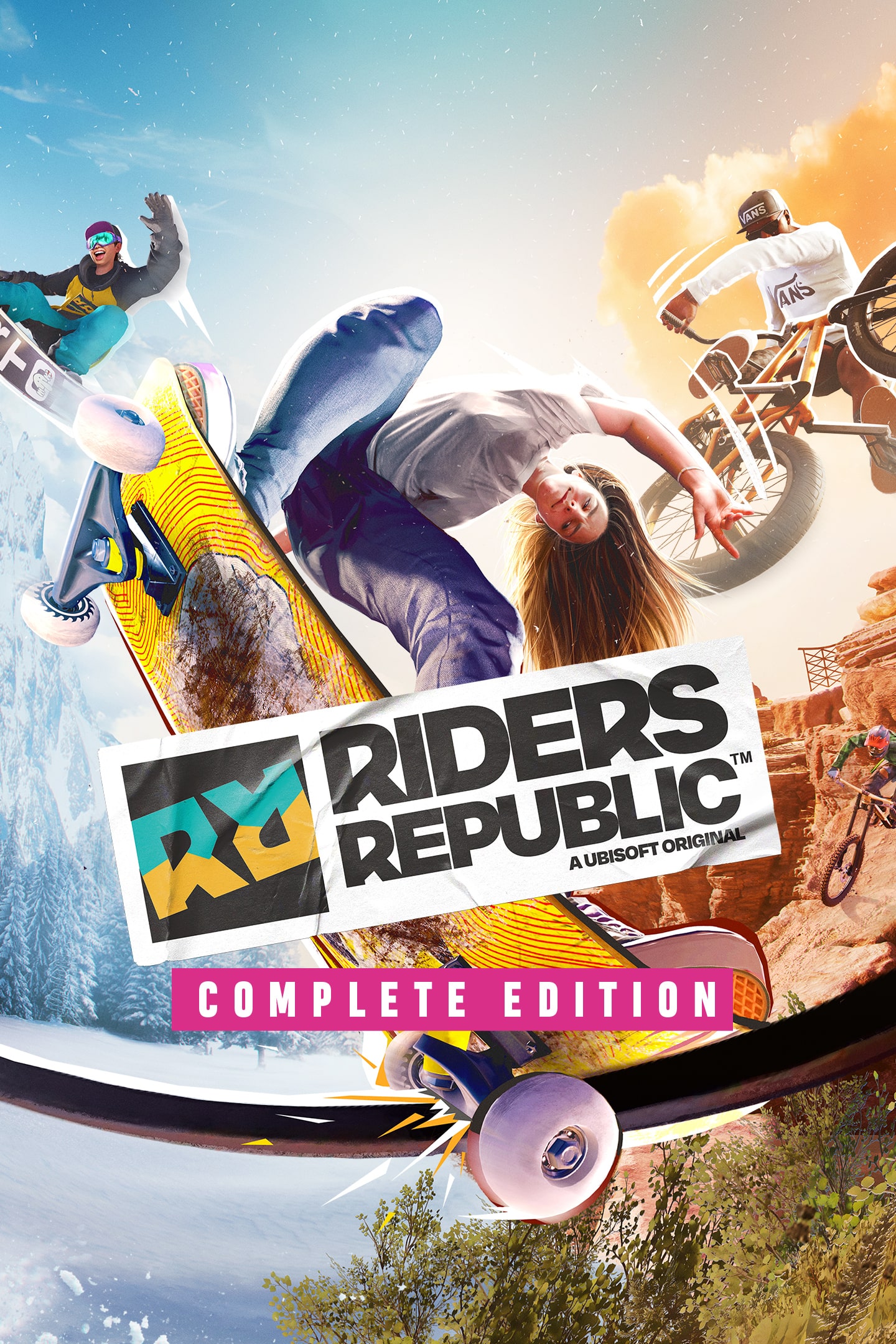 Riders Republic PlayStation 4 Gold Edition with free upgrade to the digital  PS5 887256111182