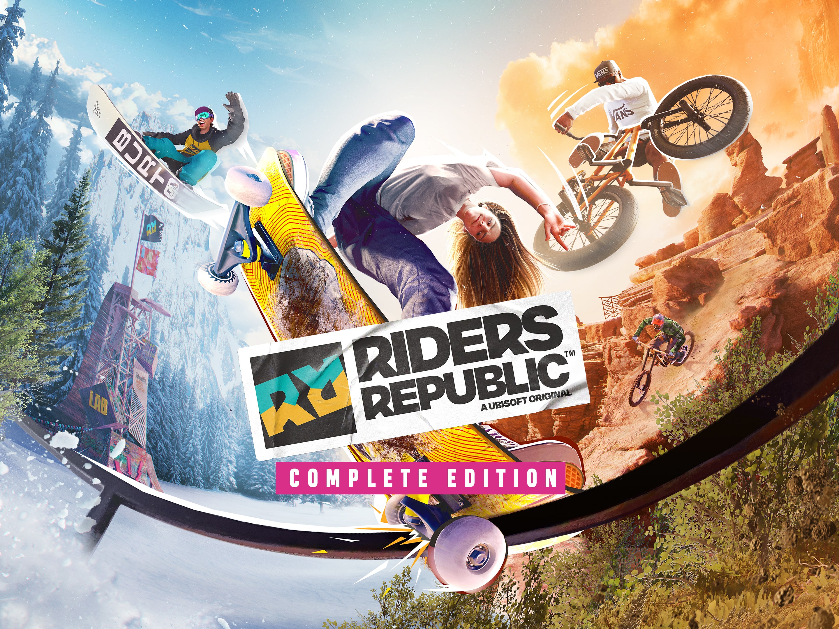  Riders Republic PlayStation 5 Standard Edition : Ubisoft:  Health & Household