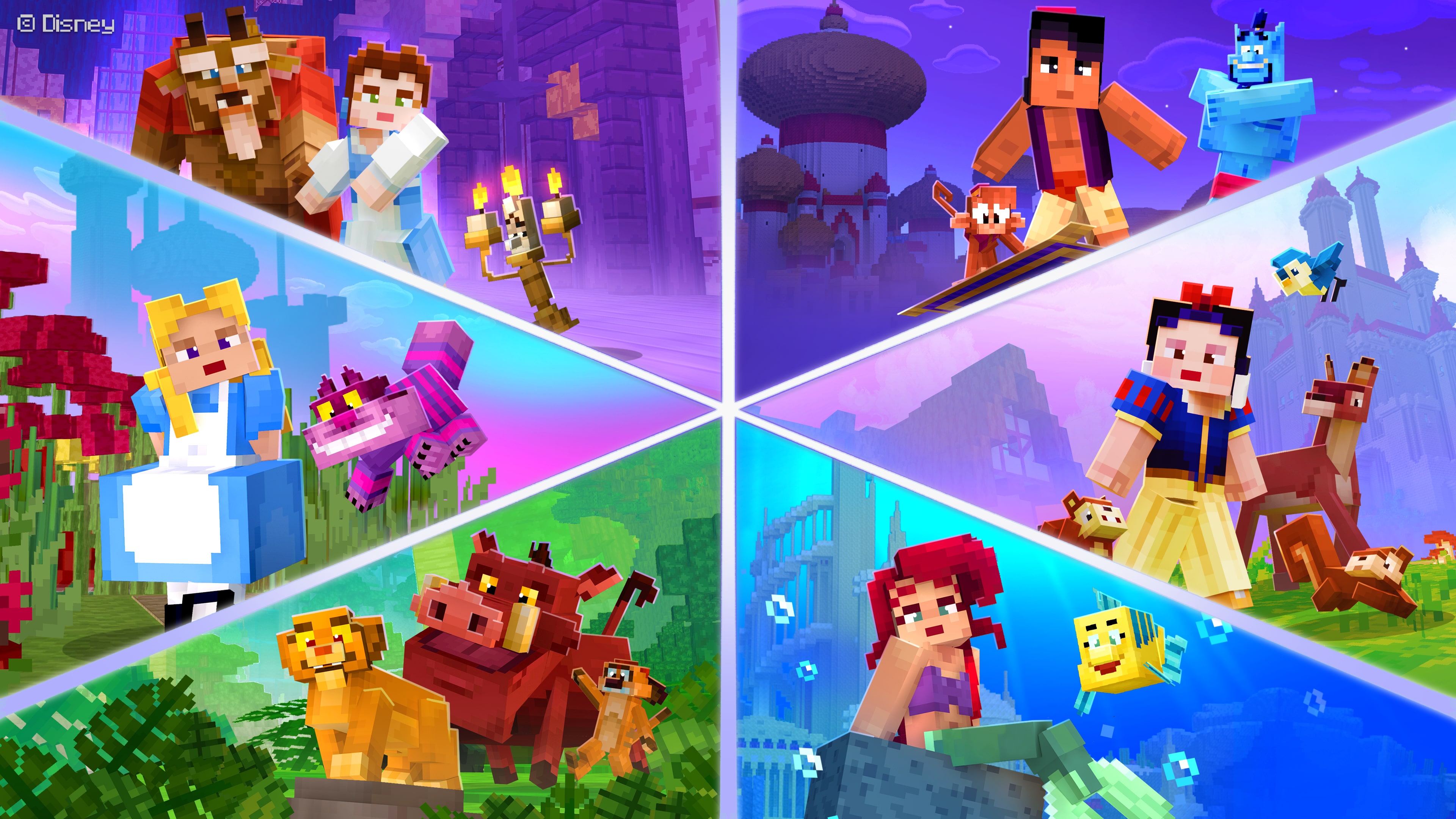 Minecraft: Mundos de aventura Disney