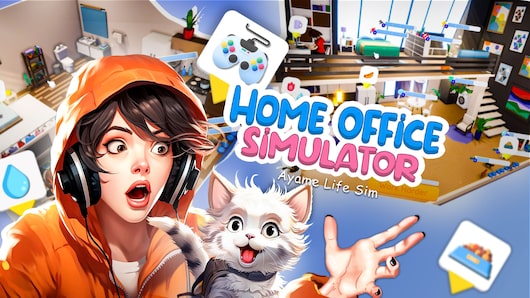 Home Office Simulator - Ayame Life Sim for playstation