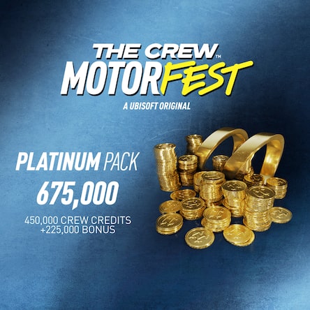 The Crew Motorfest Platinum Pack (675,000 Crew Credits) on PS5 PS4