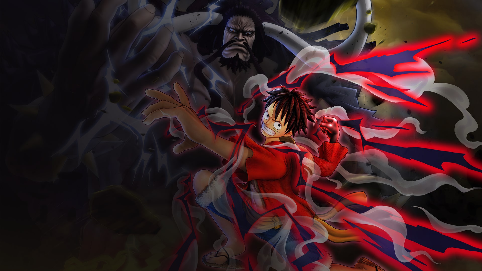 One Piece Monkey D. Luffy illustration, One Piece: Pirate Warriors