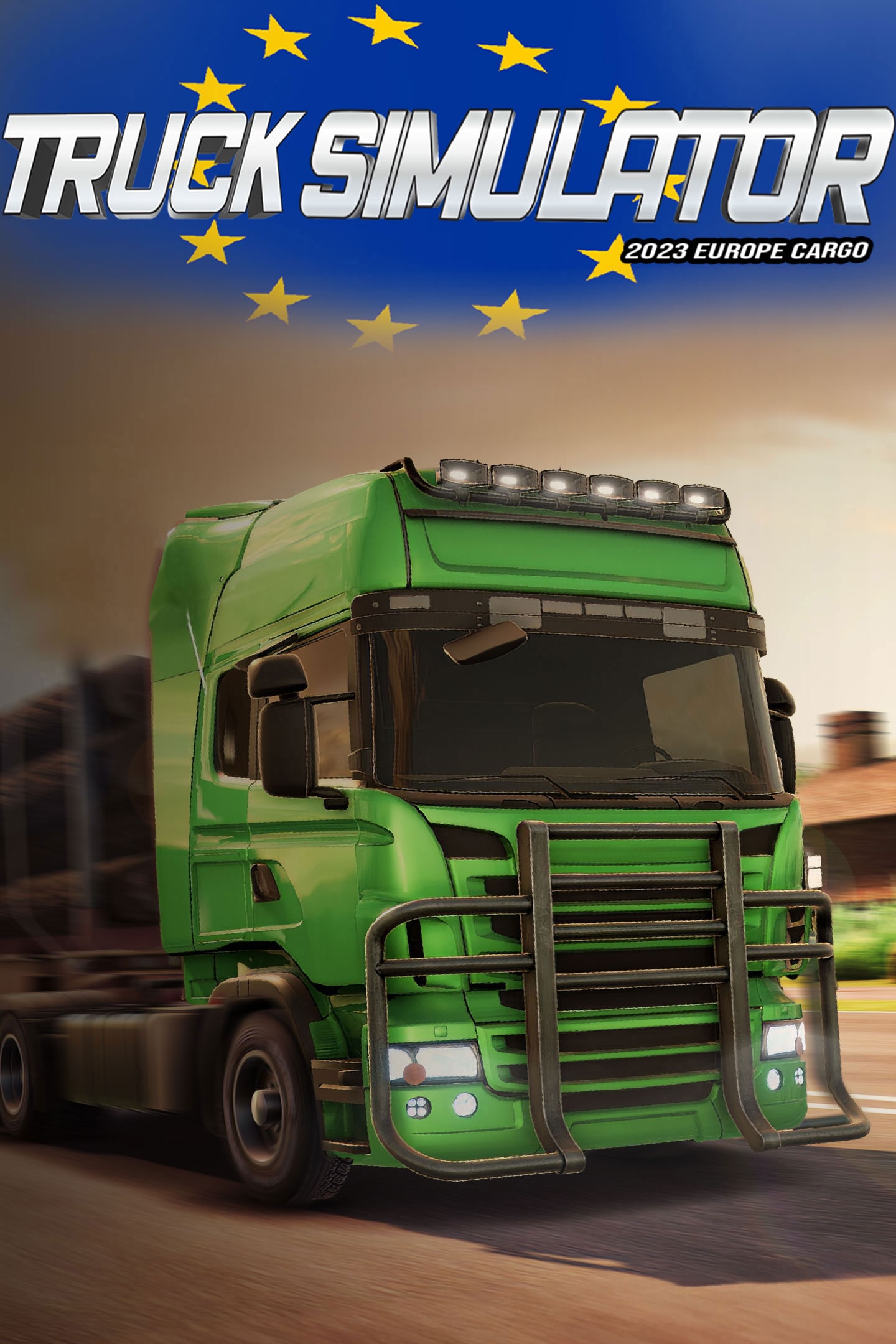 Truck simulator driver Europe cargo 2023 #ps5 #ps4 #console #simulator  #truckdriver #new 