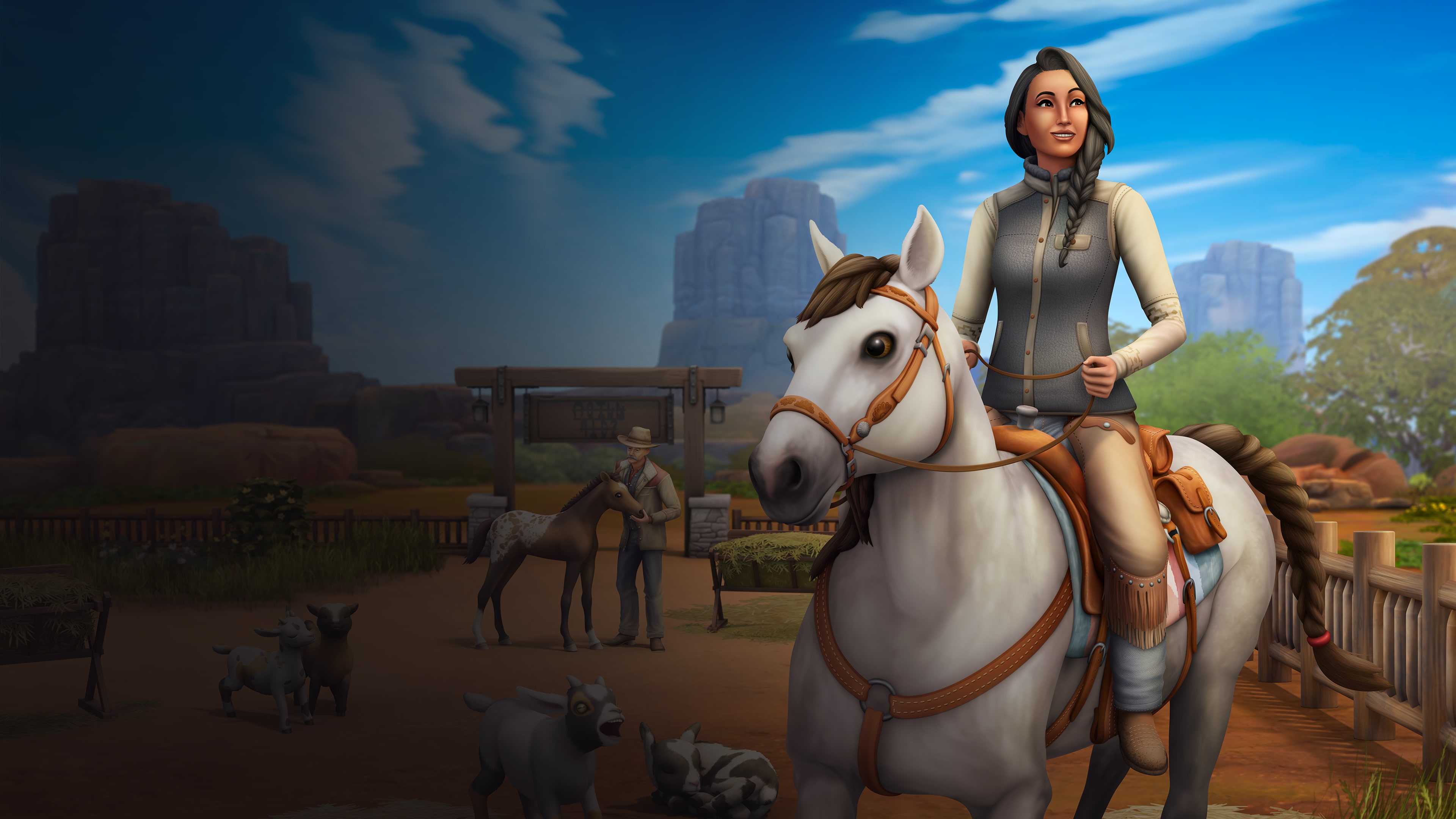 The Sims 4 Horse Ranch Expansion - Vida de cowboy