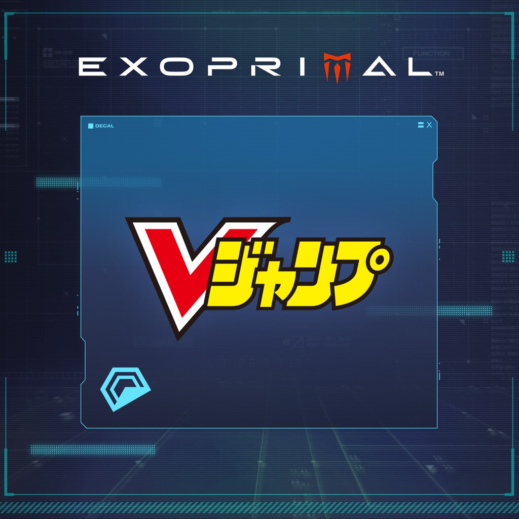 Exoprimal - V Jump Decal (English/Chinese/Korean/Japanese Ver.)