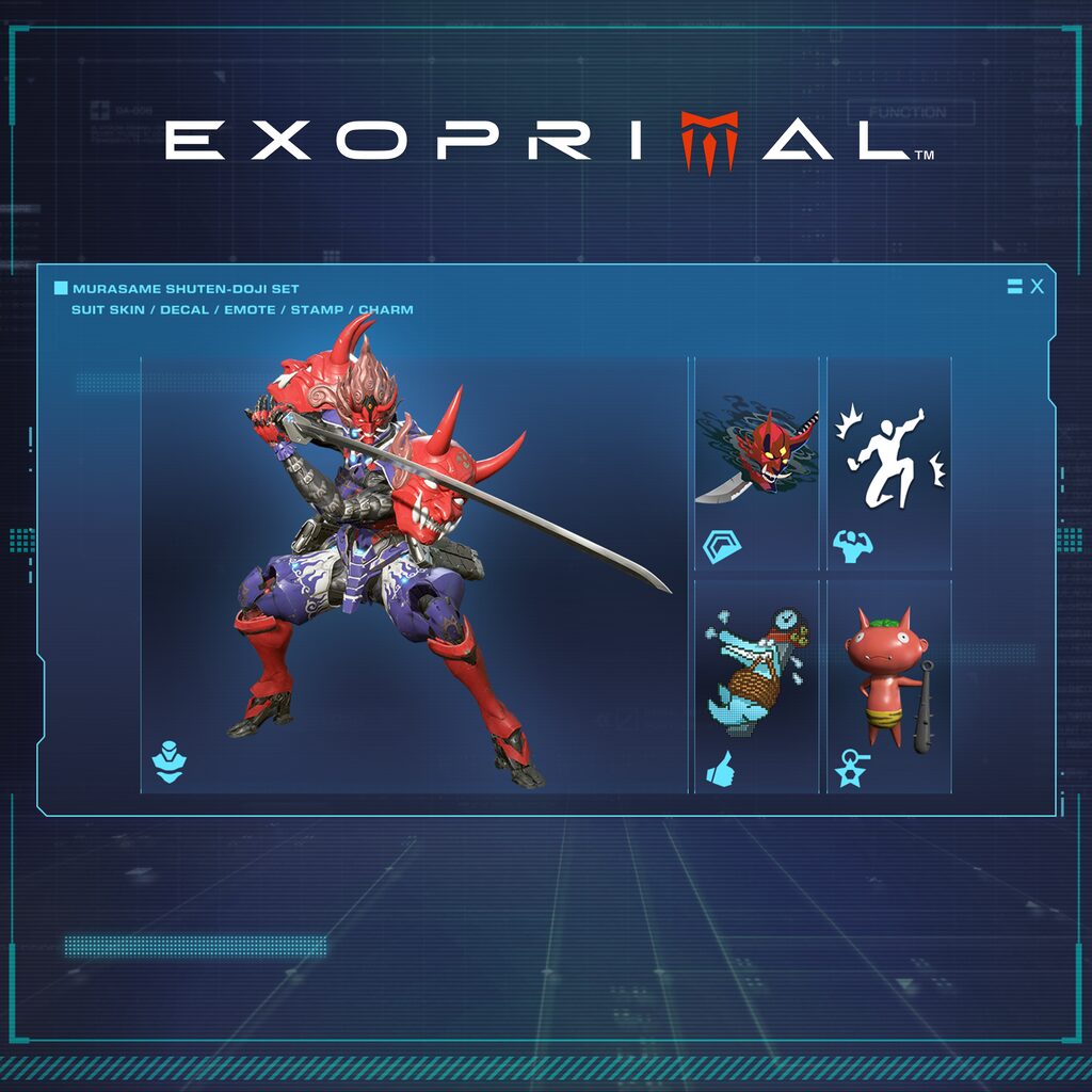 Exoprimal - Murasame Shuten-Doji Set