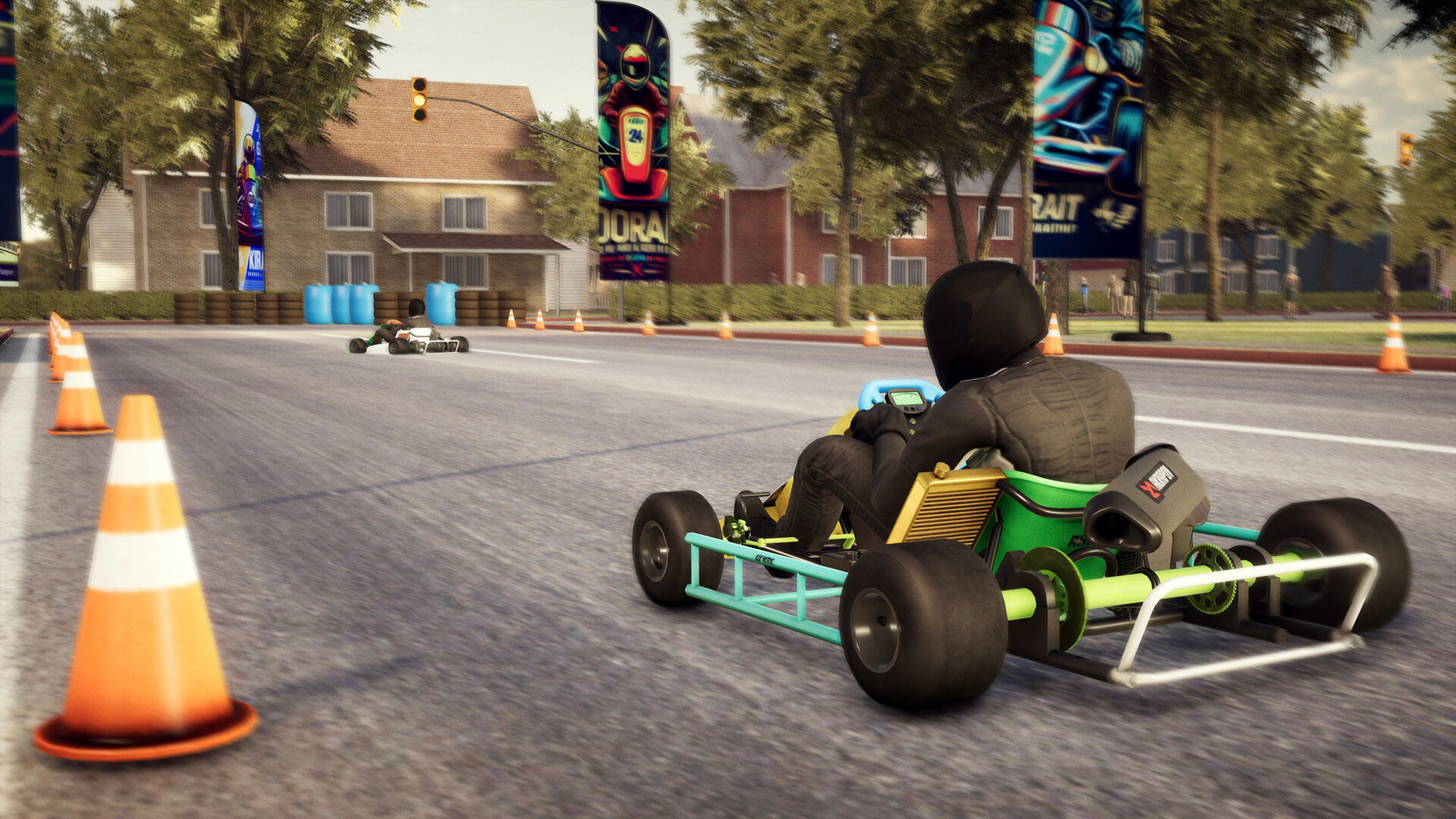We're making a simcade karting game, animations for the kart and driver are  done! Can't wait to share gameplay. Do or did many of you here do karting?  What's something you'd be