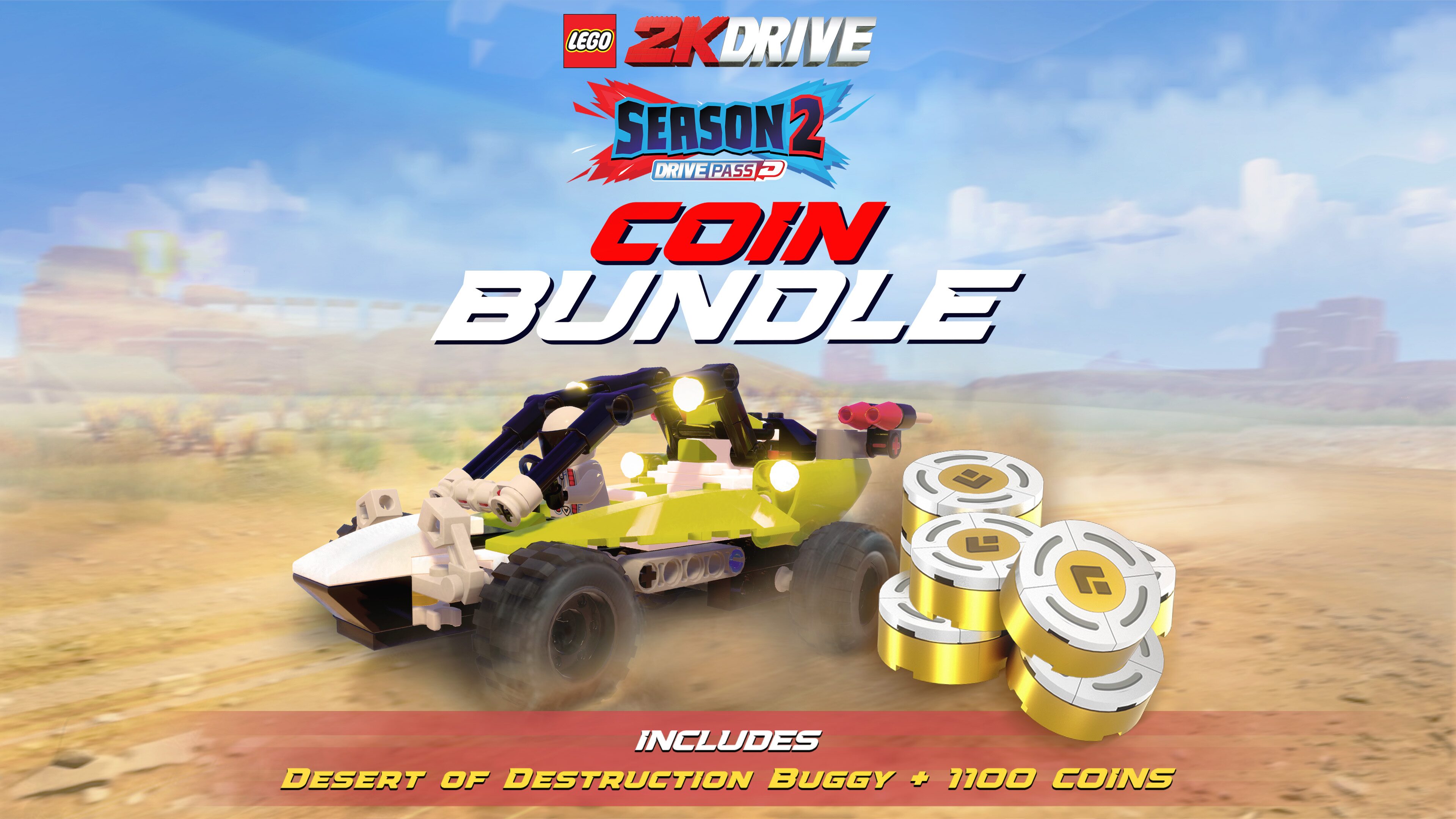 LEGO® 2K Drive Season 2 Coin Bundle