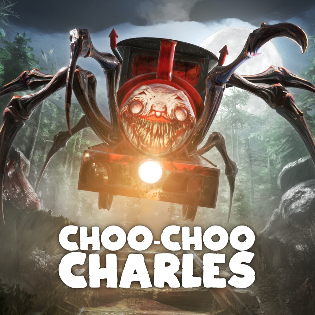 TEM UM TREM-ARANHA ATRÁS DE MIM?????  Choo-Choo Charles (JOGO COMPLETO)  