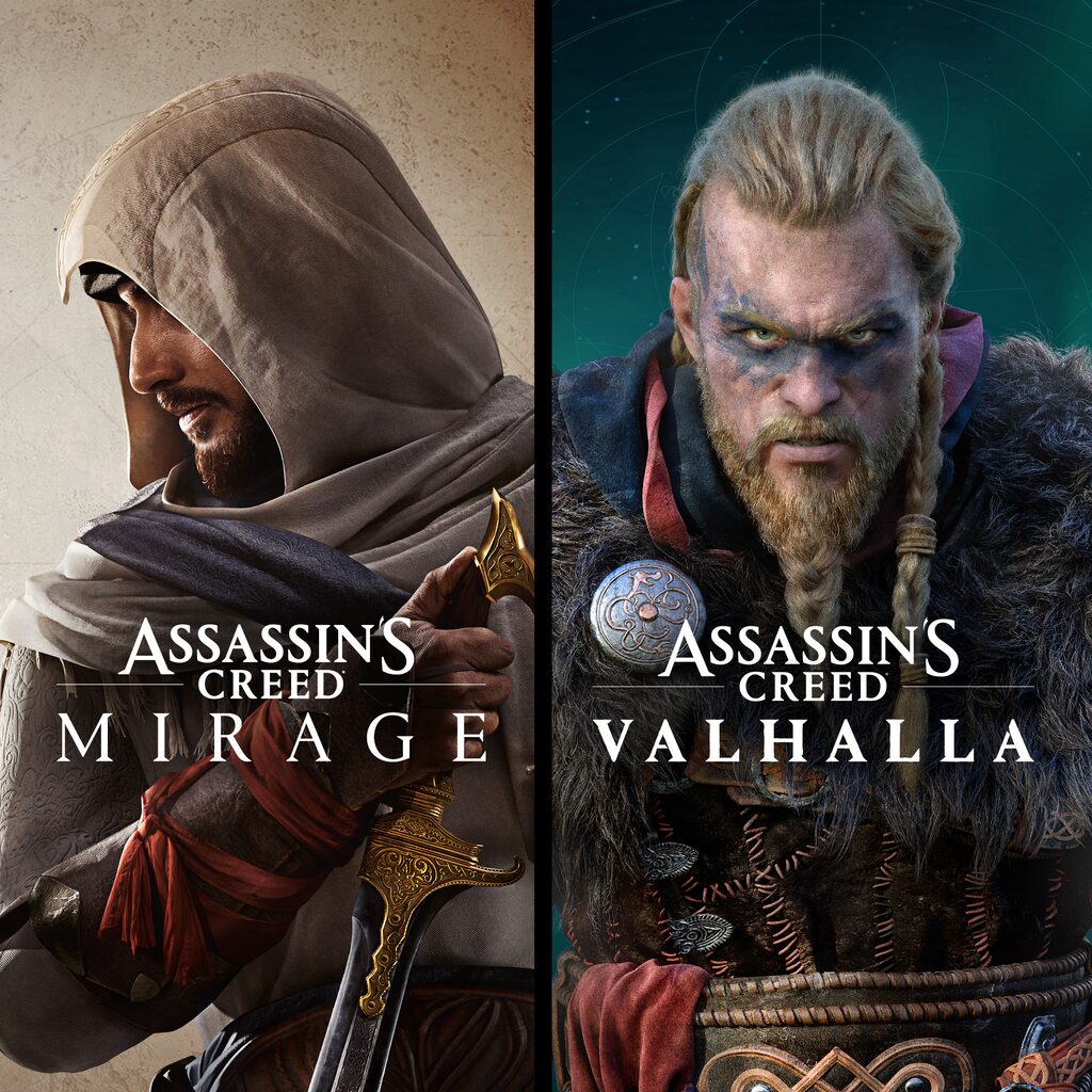 Assassin’s Creed Mirage & Valhalla Bundle PS4 y PS5