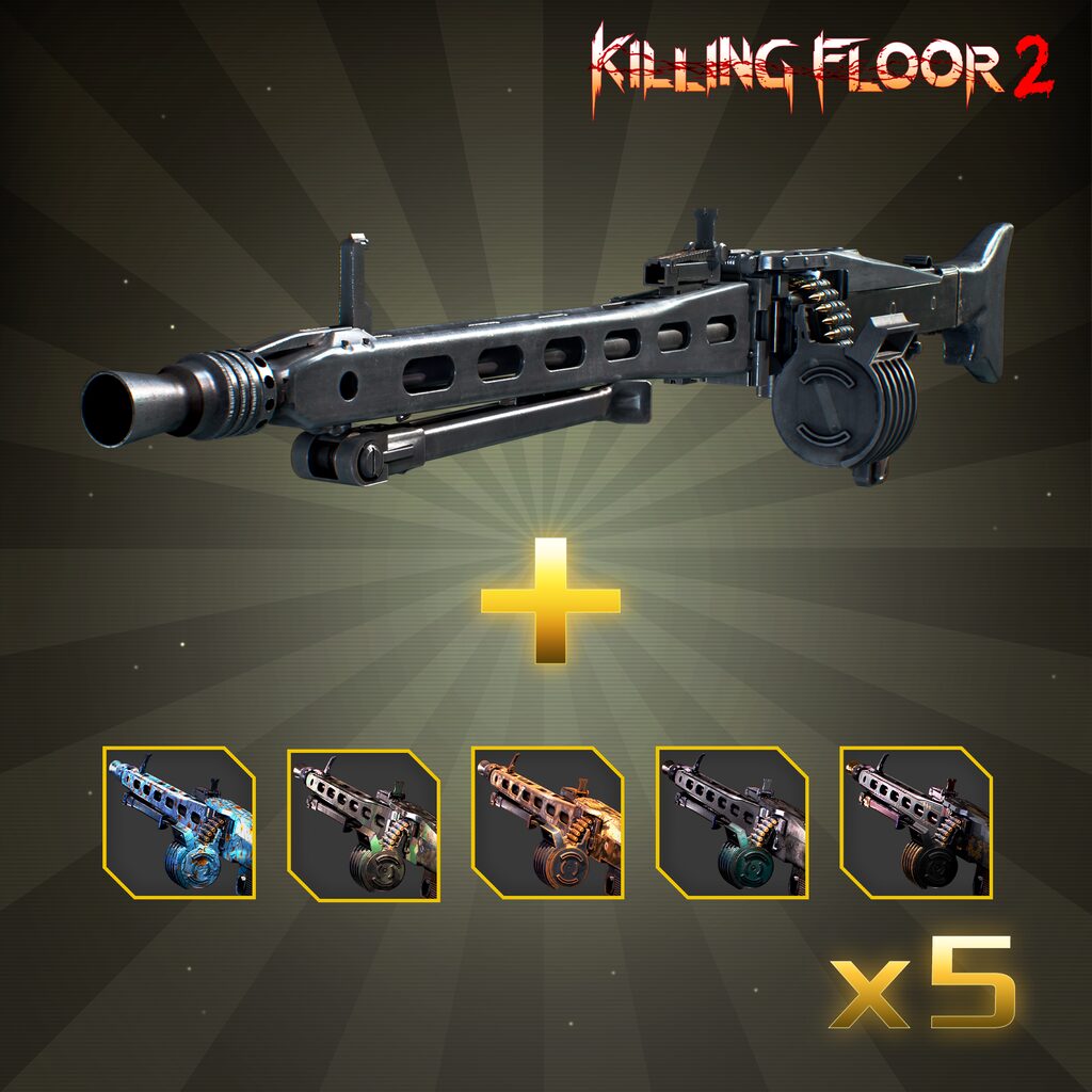 Killing Floor 2 - MG3 Shredder Weapon Bundle
