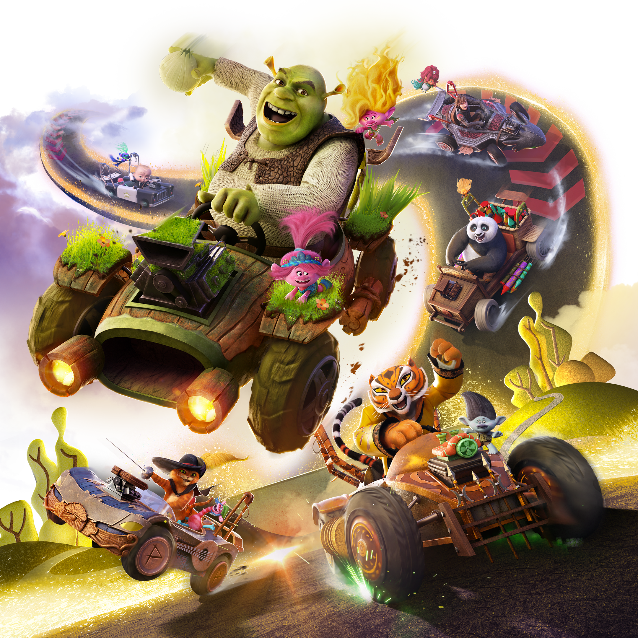 DreamWorks All-Star Kart Racing announced for PS5, Xbox Series