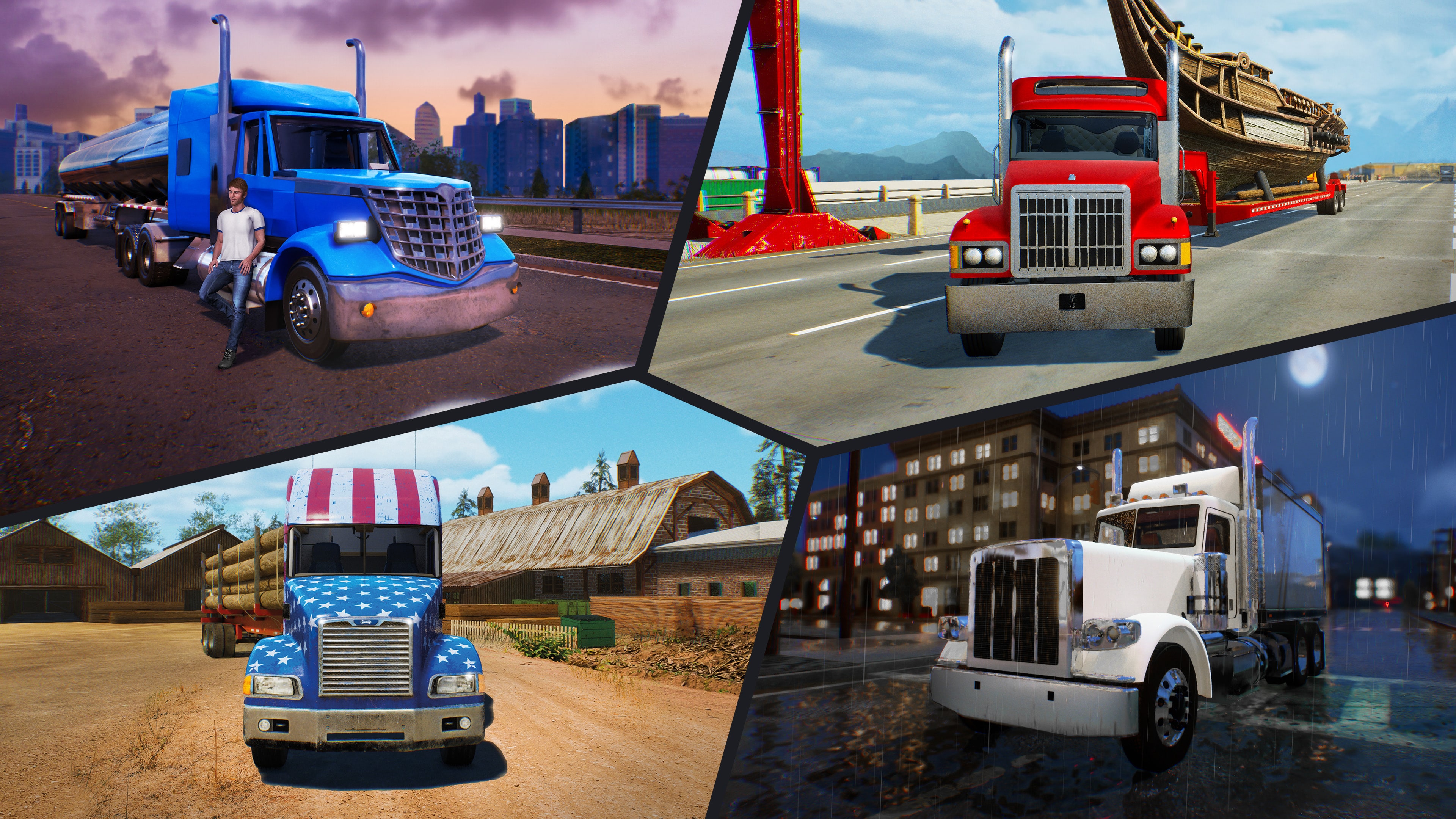 Truck Driver: The American Dream (簡體中文, 英文, 繁體中文, 日文)