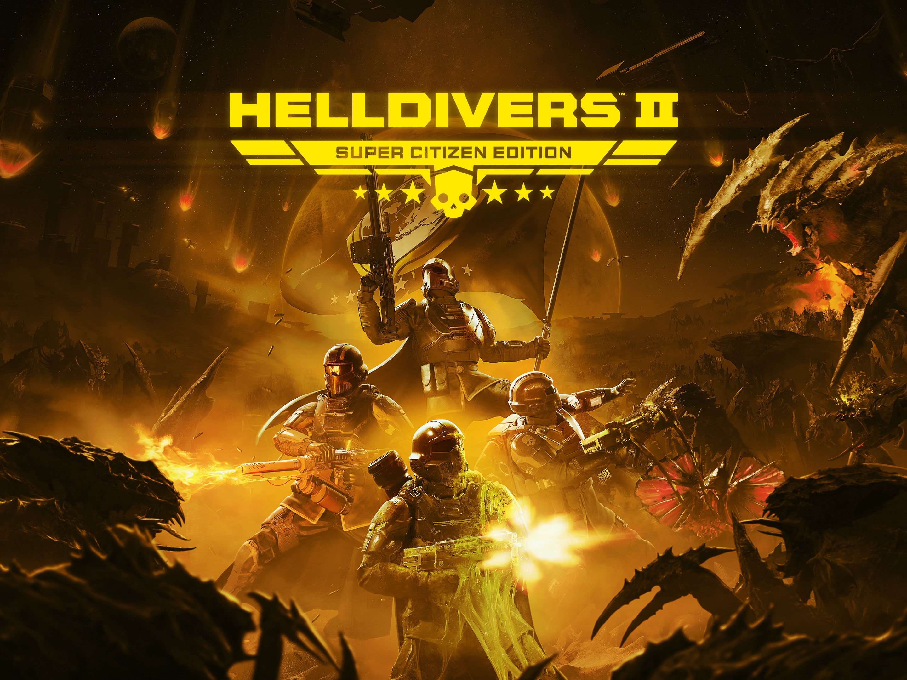 Sci-fi co-op shooter Helldivers 2 is coming to PS5 and PC this year