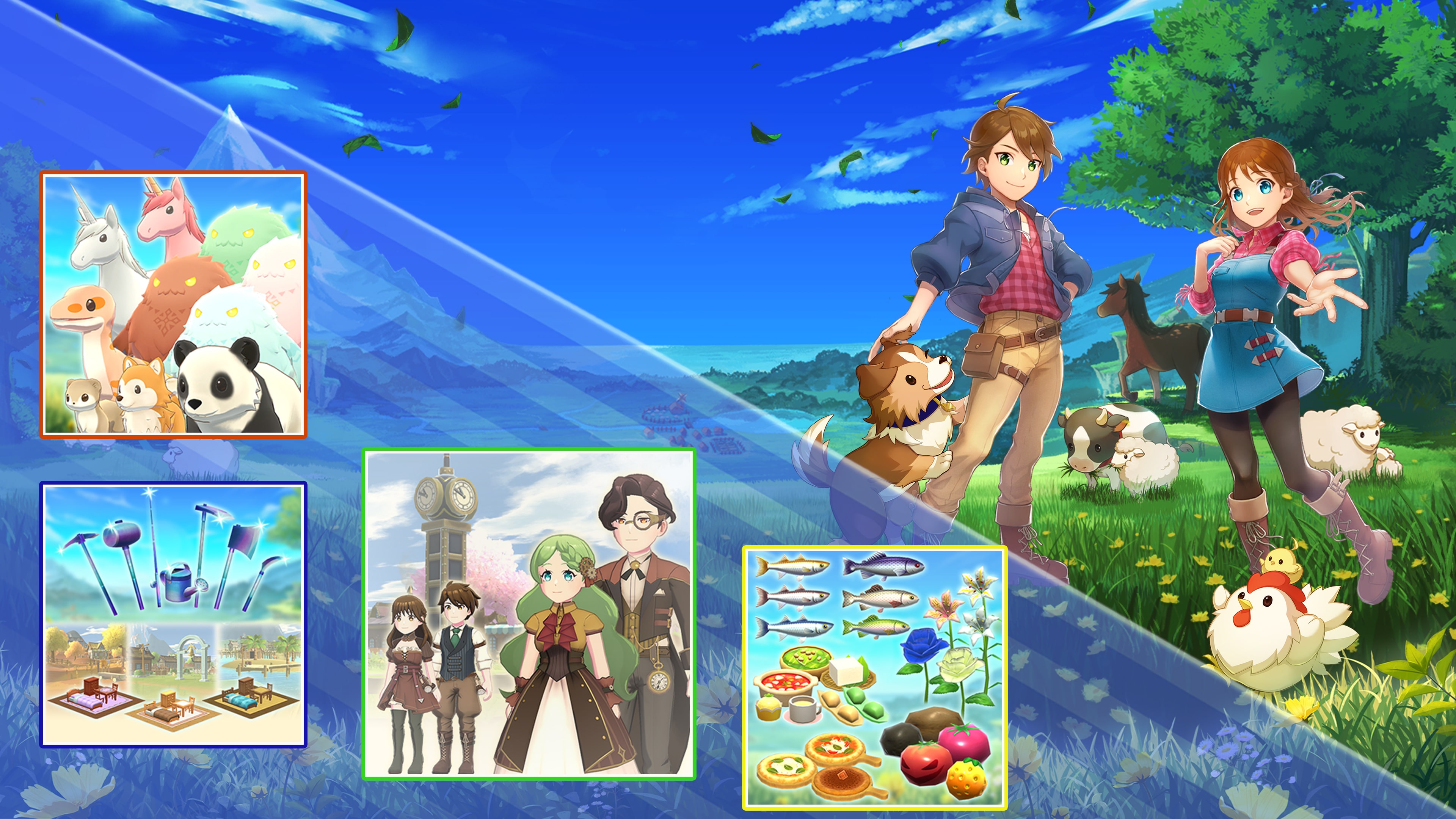 Harvest Moon: The Winds of Anthos Bundle (Simplified Chinese, English, Traditional Chinese)