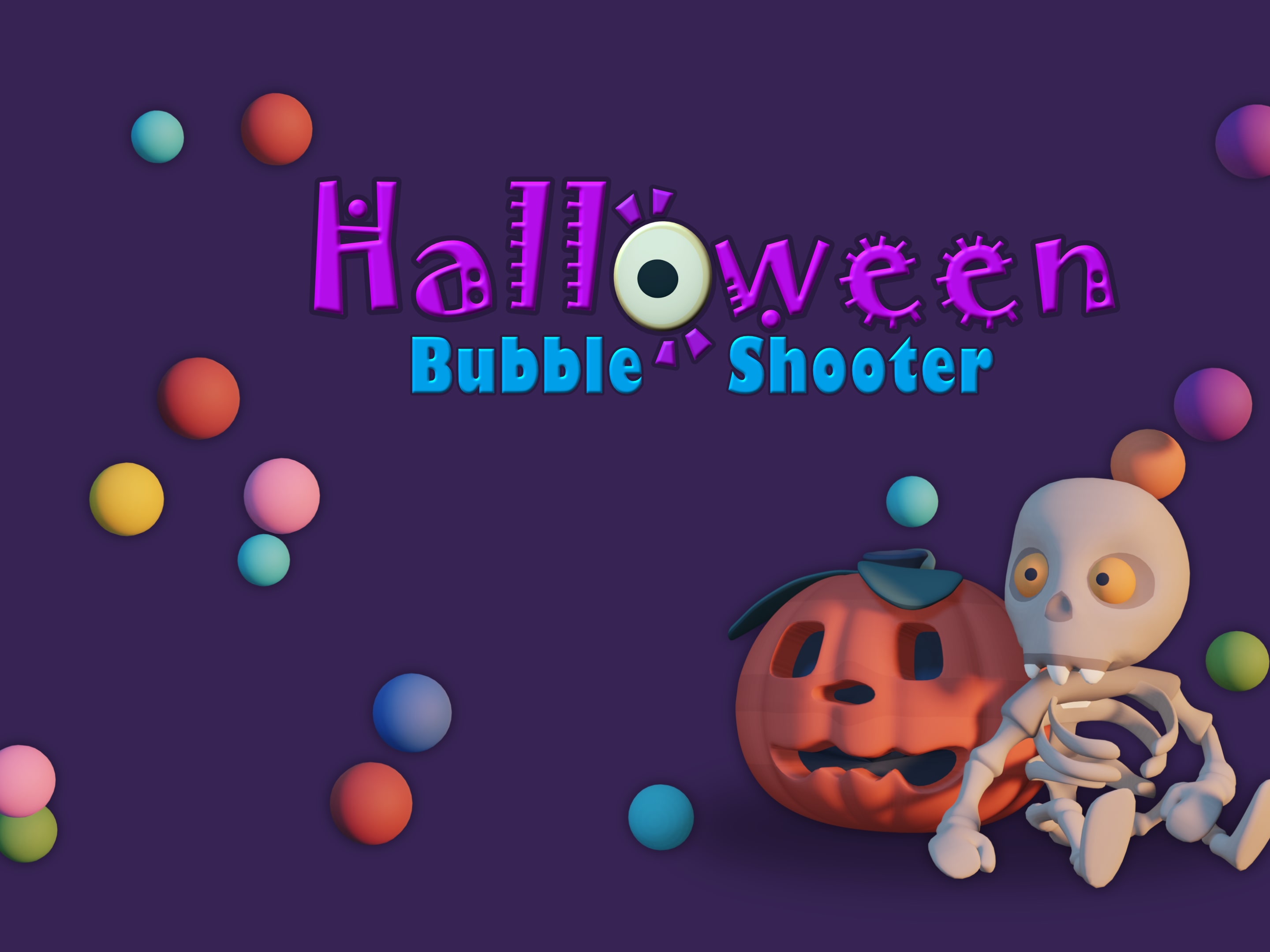 Spooky Bubble Shooter 2 - Play Spooky Bubble Shooter 2 on Kevin Games