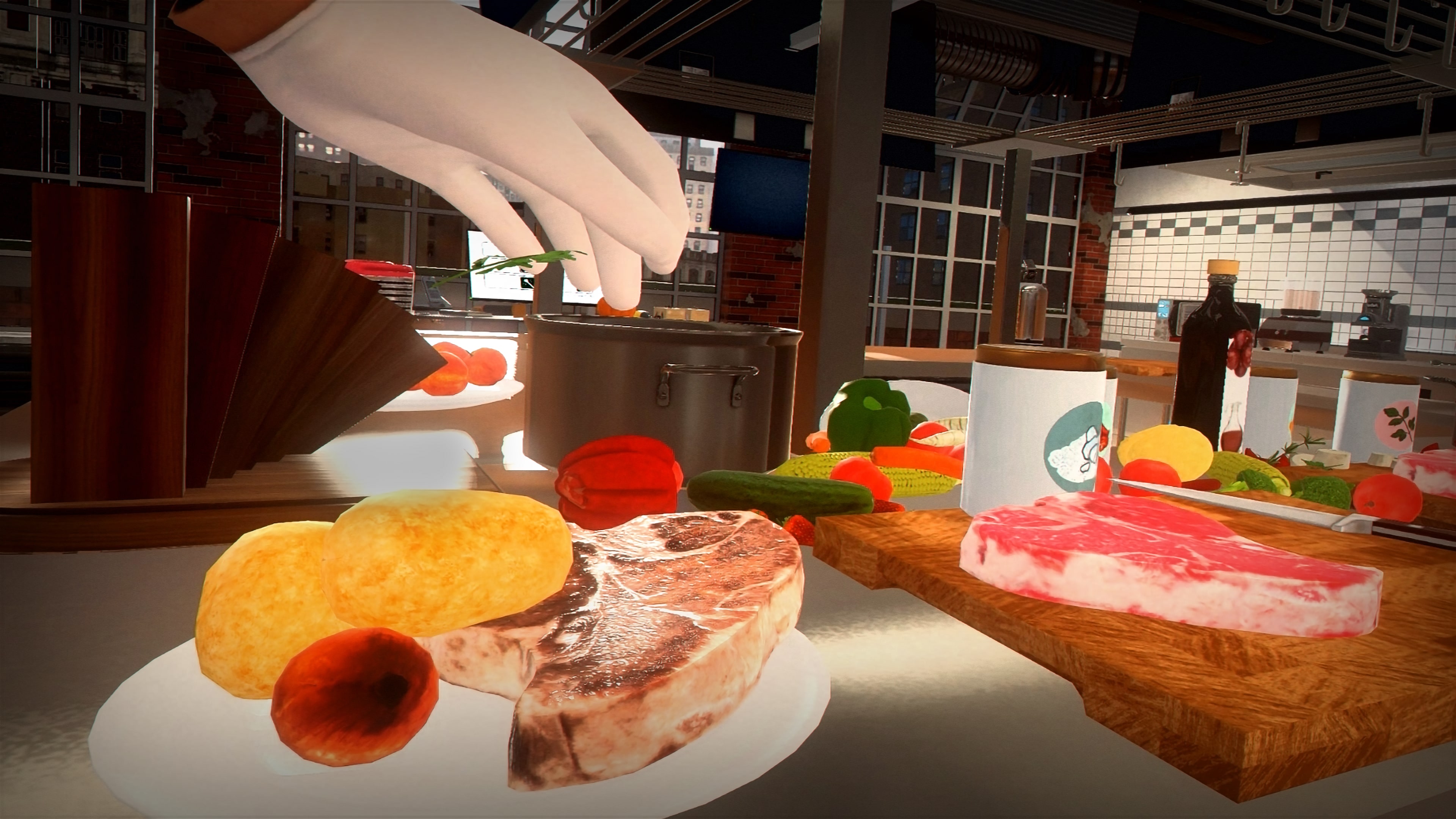 VIRTUAL REALITY COOKING SIMULATOR