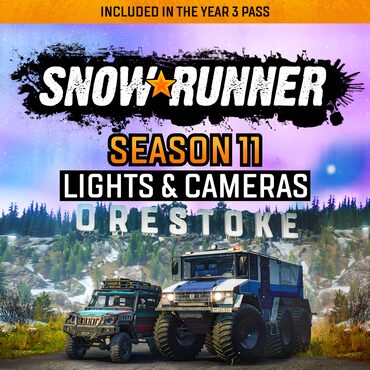 SnowRunner - Season 11: Lights & Cameras cover image