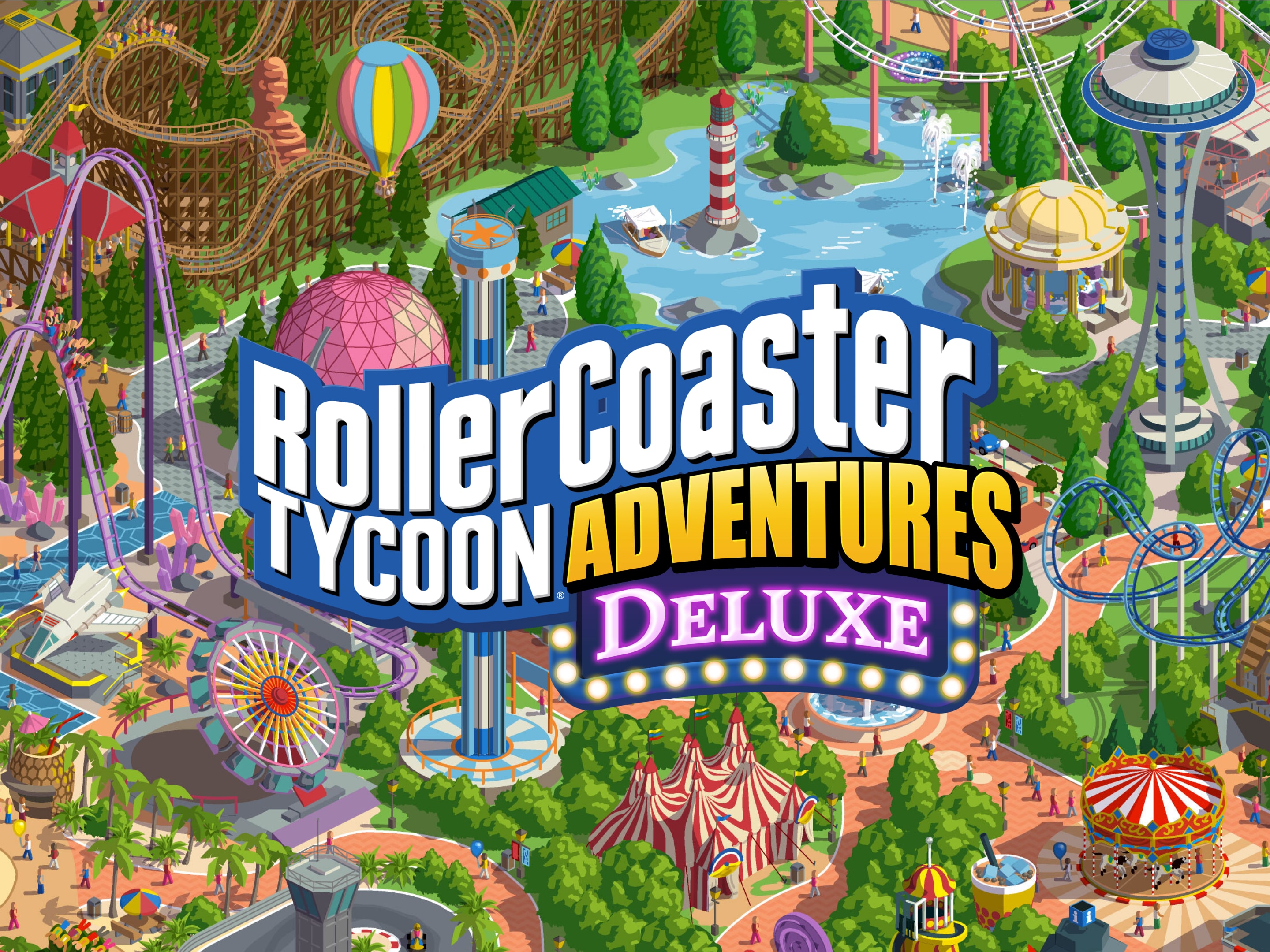 RollerCoaster Tycoon Adventures Deluxe - PlayStation 5, PlayStation 5