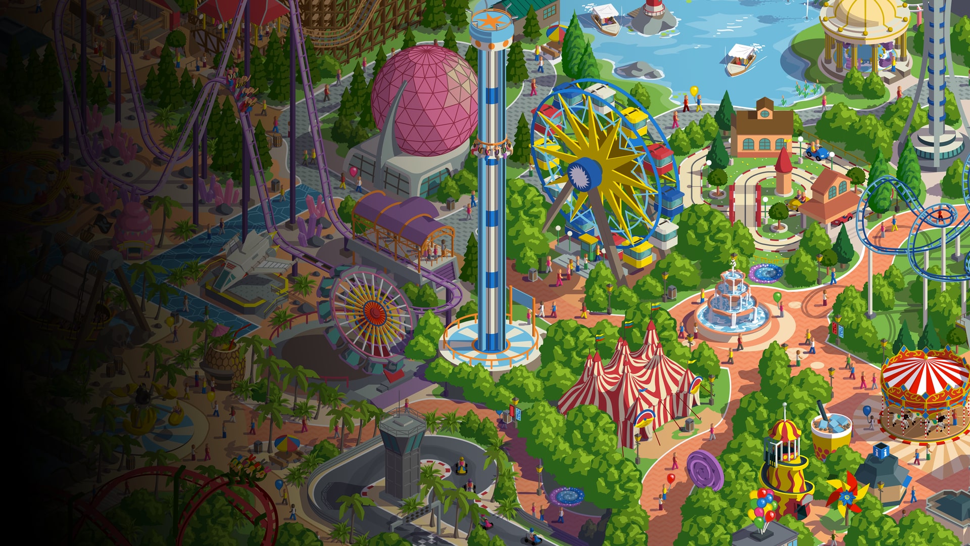 Rent Roller Coaster Tycoon Adventures Deluxe on PlayStation 5