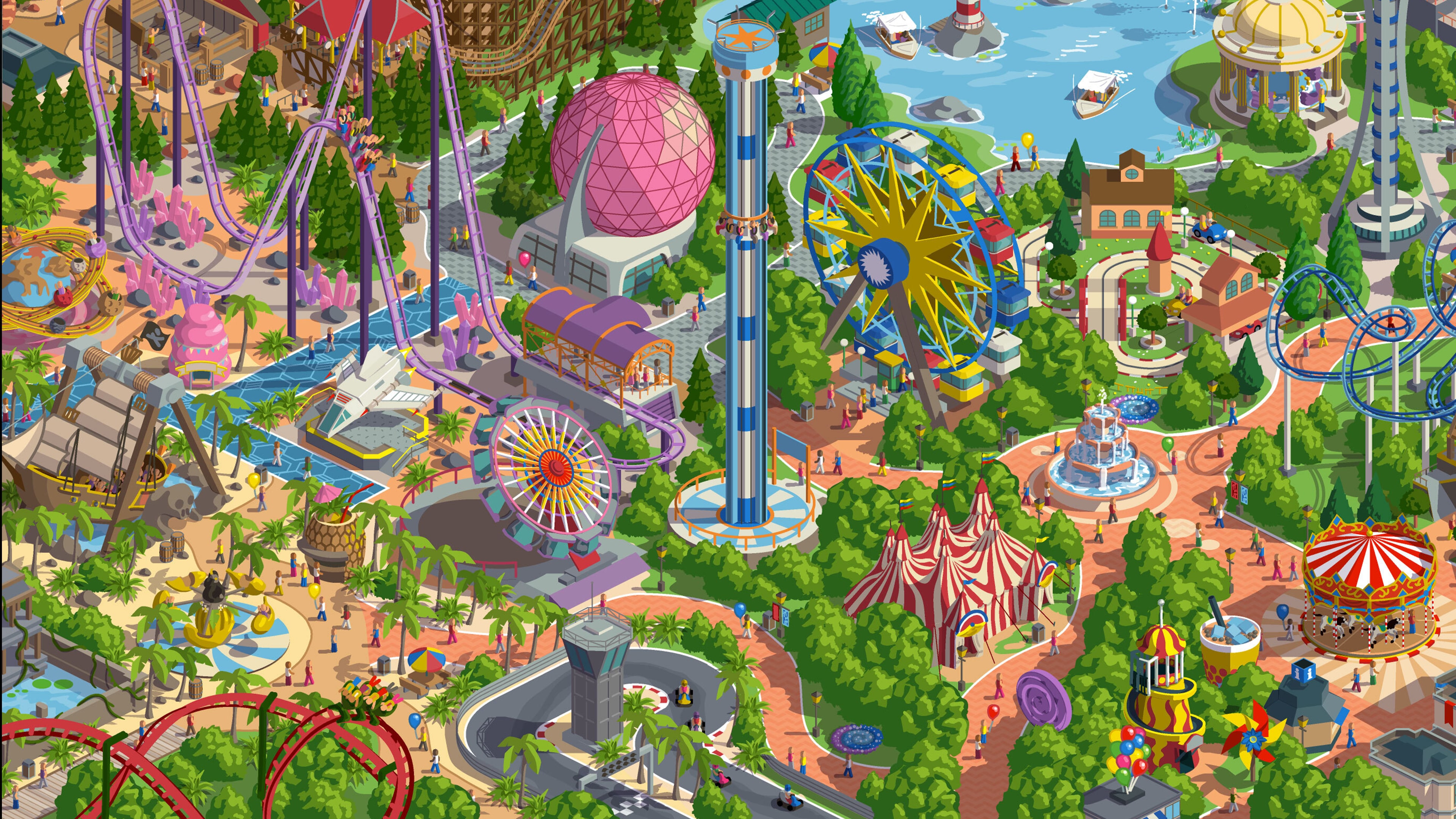 RollerCoaster Tycoon Adventures Deluxe - Five Star Games