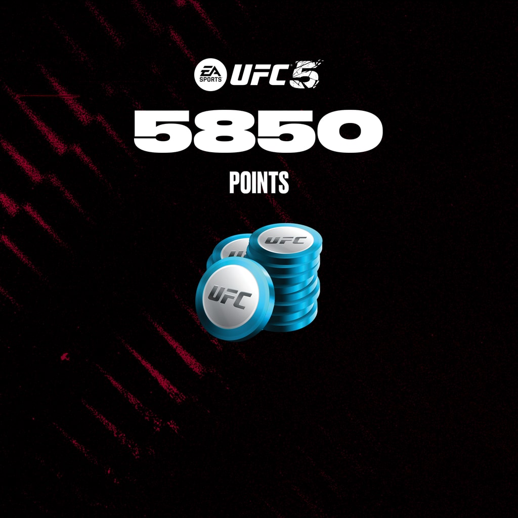 UFC™ 5——5850 UFC 點數 (英文版)