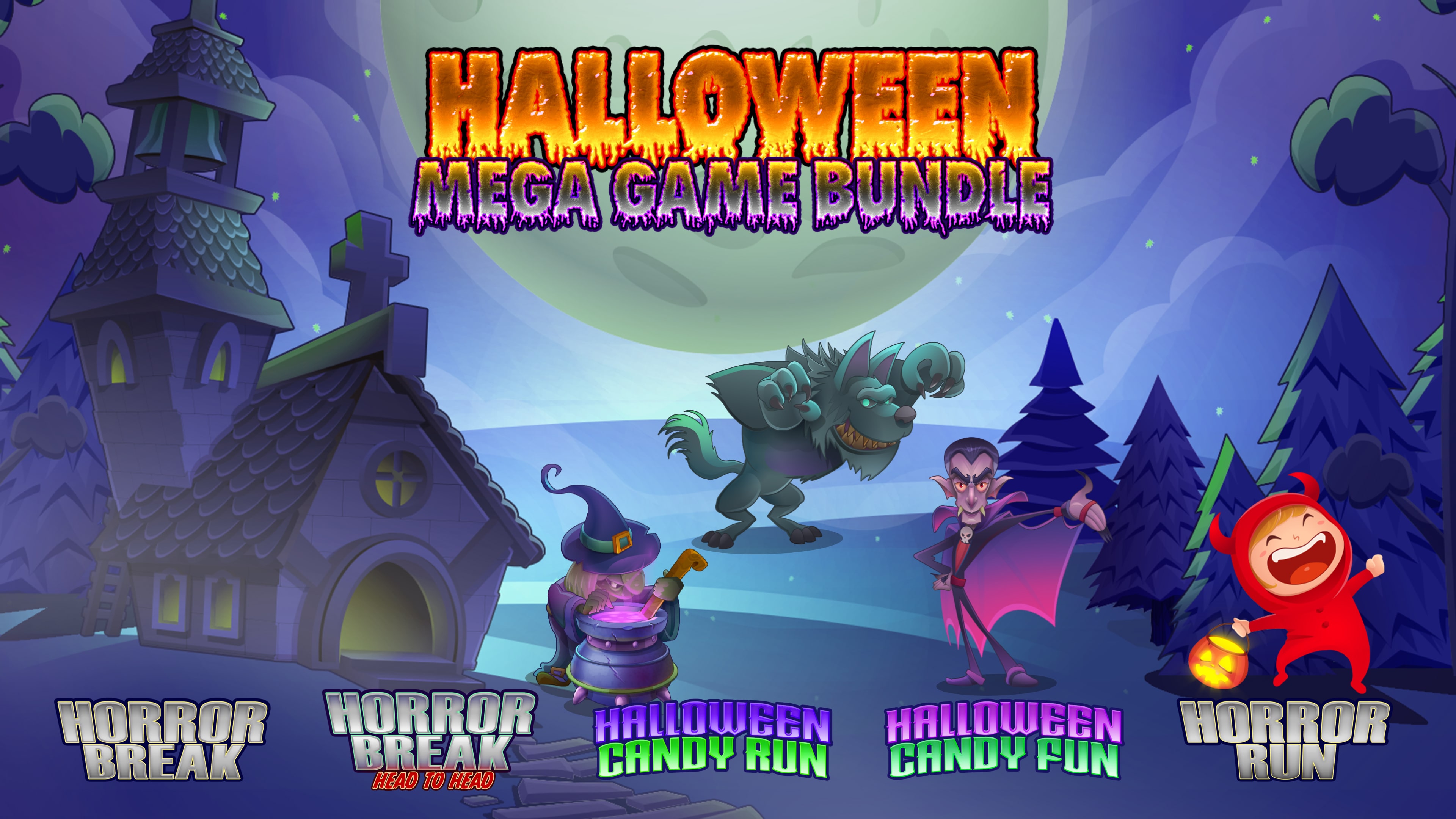 Halloween Mega Game Bundle