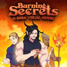 Burning Secrets - A Bara Visual Novel PS4 & PS5 (简体中文, 繁体中文, 英语)