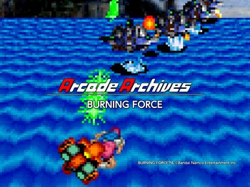 Arcade Archives BURNING FORCE